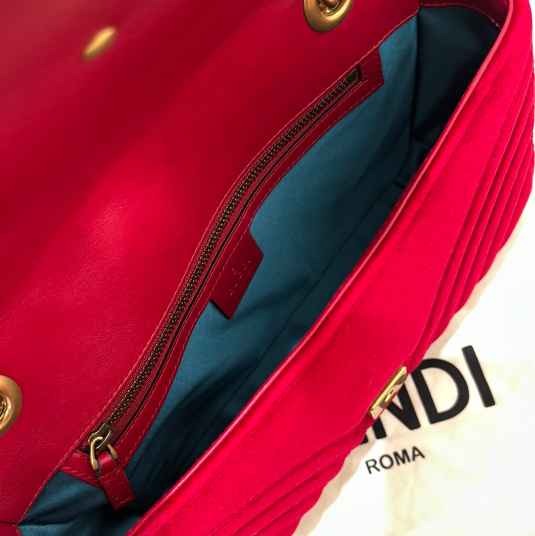 Gucci velvet GG medium size