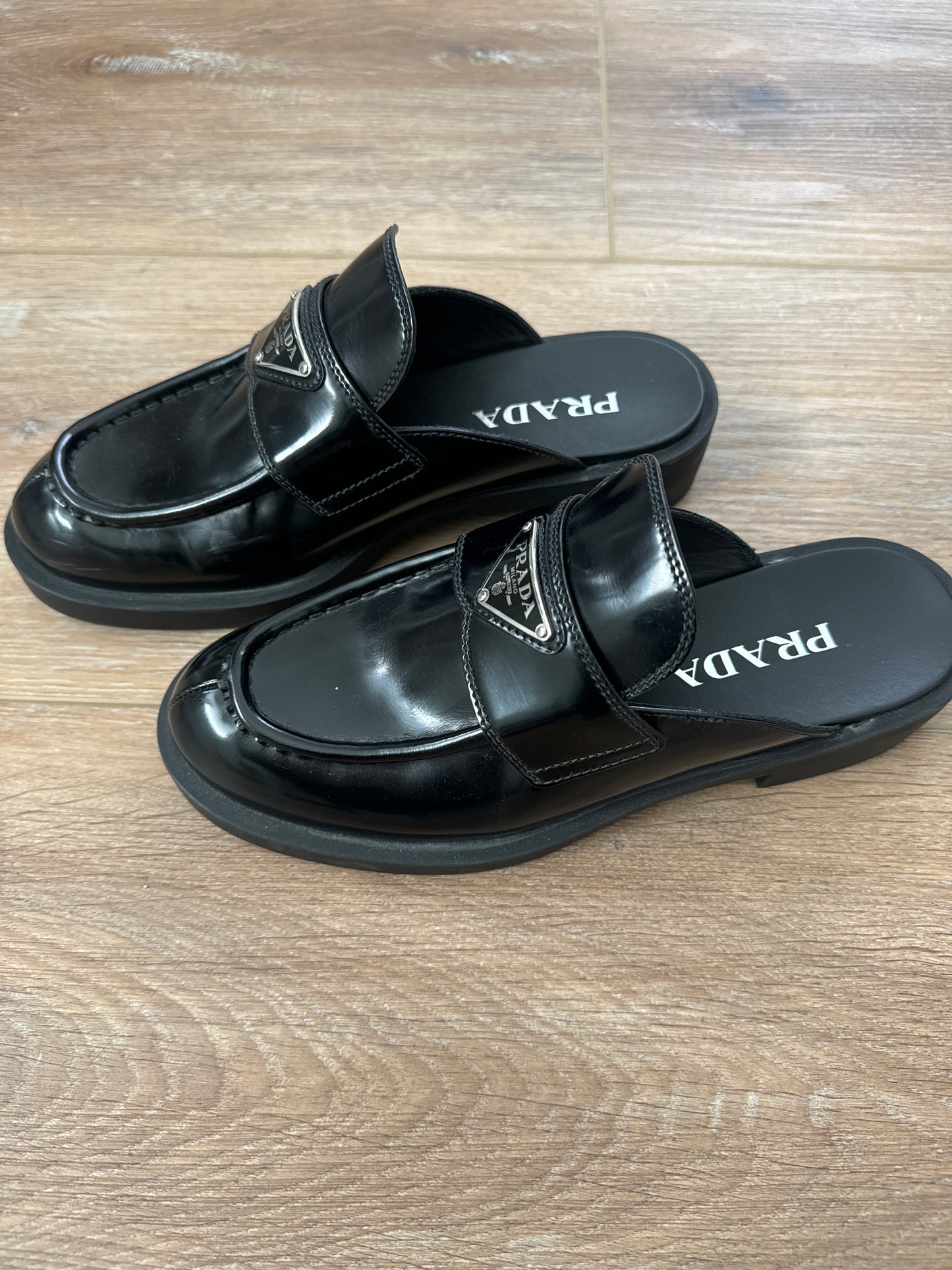 Prada Mules, 38