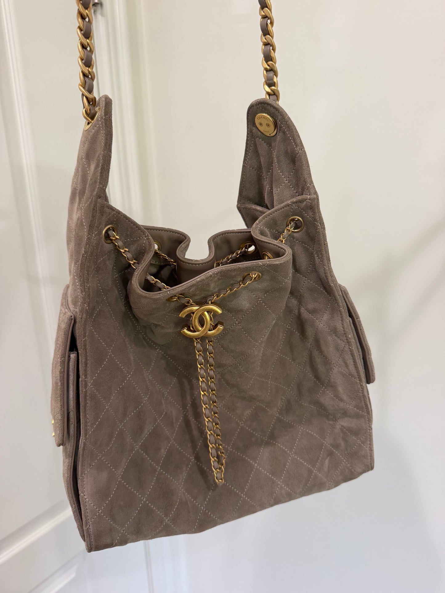 Chanel 25 large griege