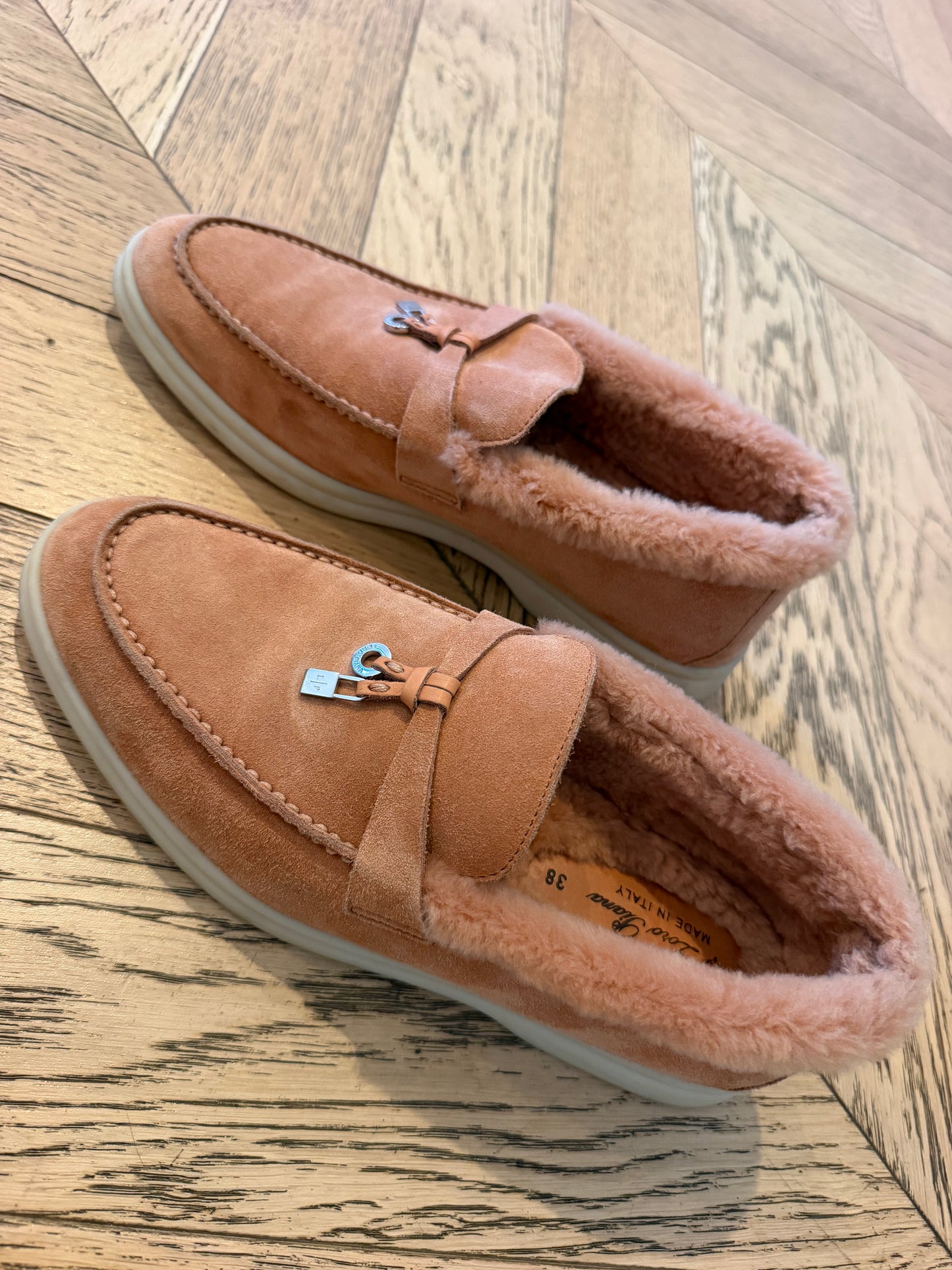 Loro Piana mink loafer, 38