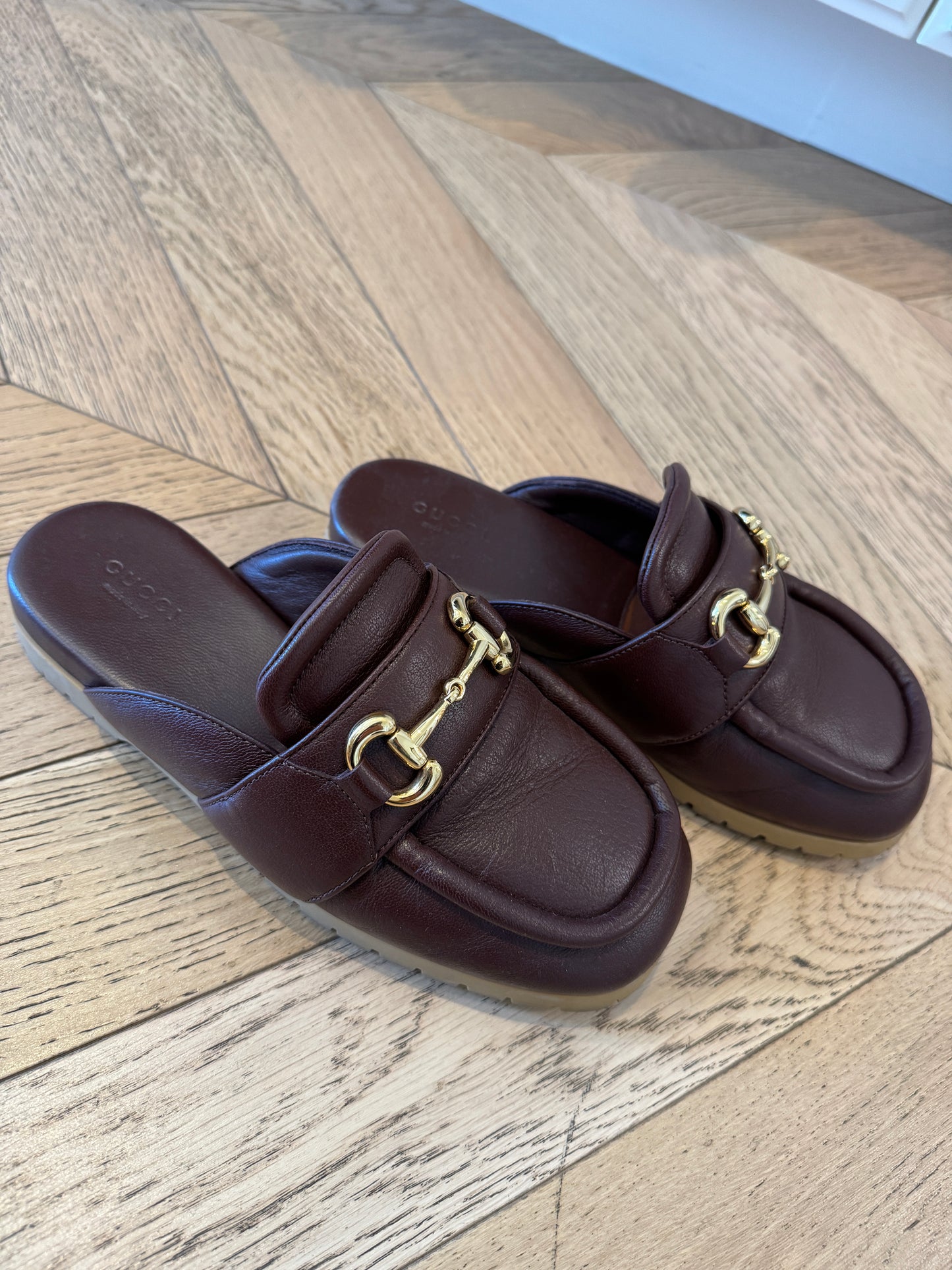 Gucci mules, 37.5