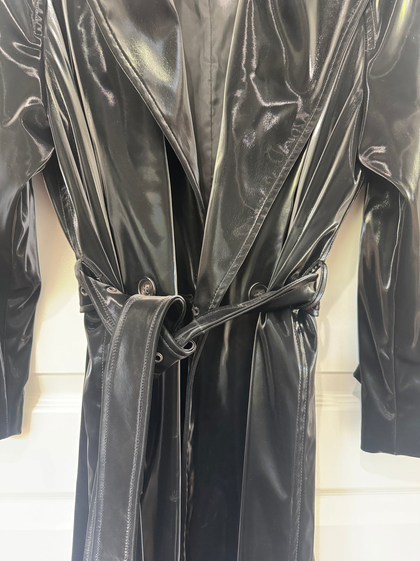 Saint Laurent belted trench, 36