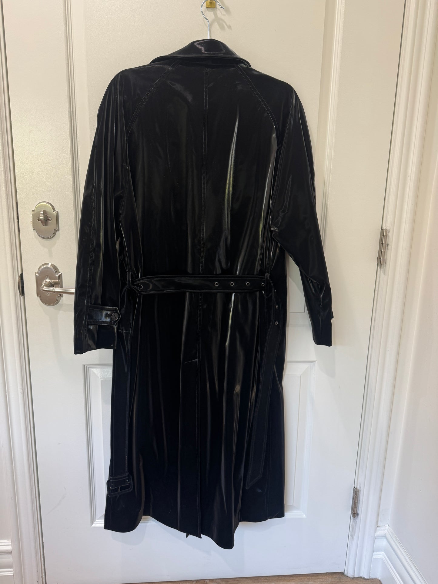 Saint Laurent belted trench, 36