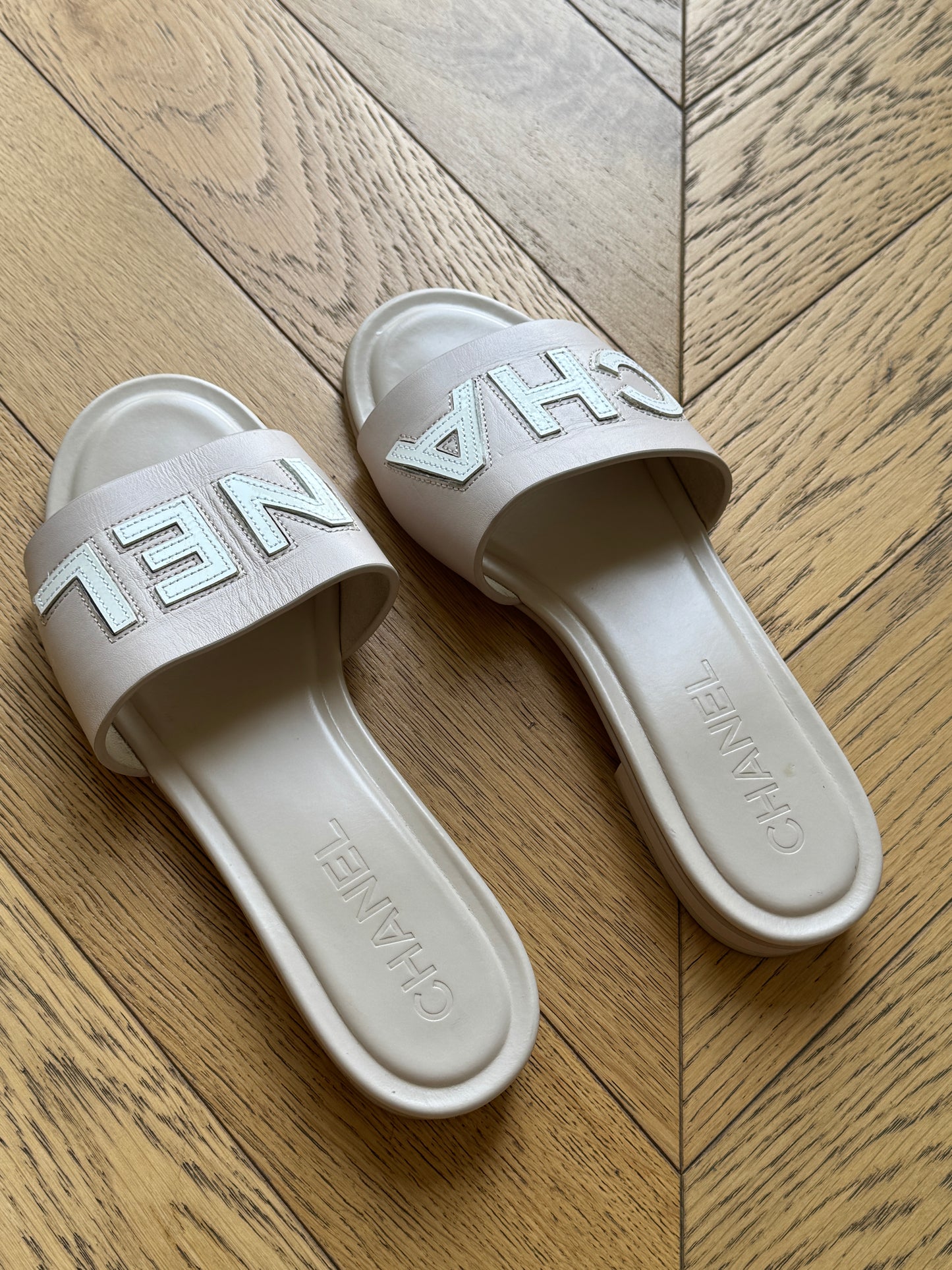 Chanel sandals, 38.5