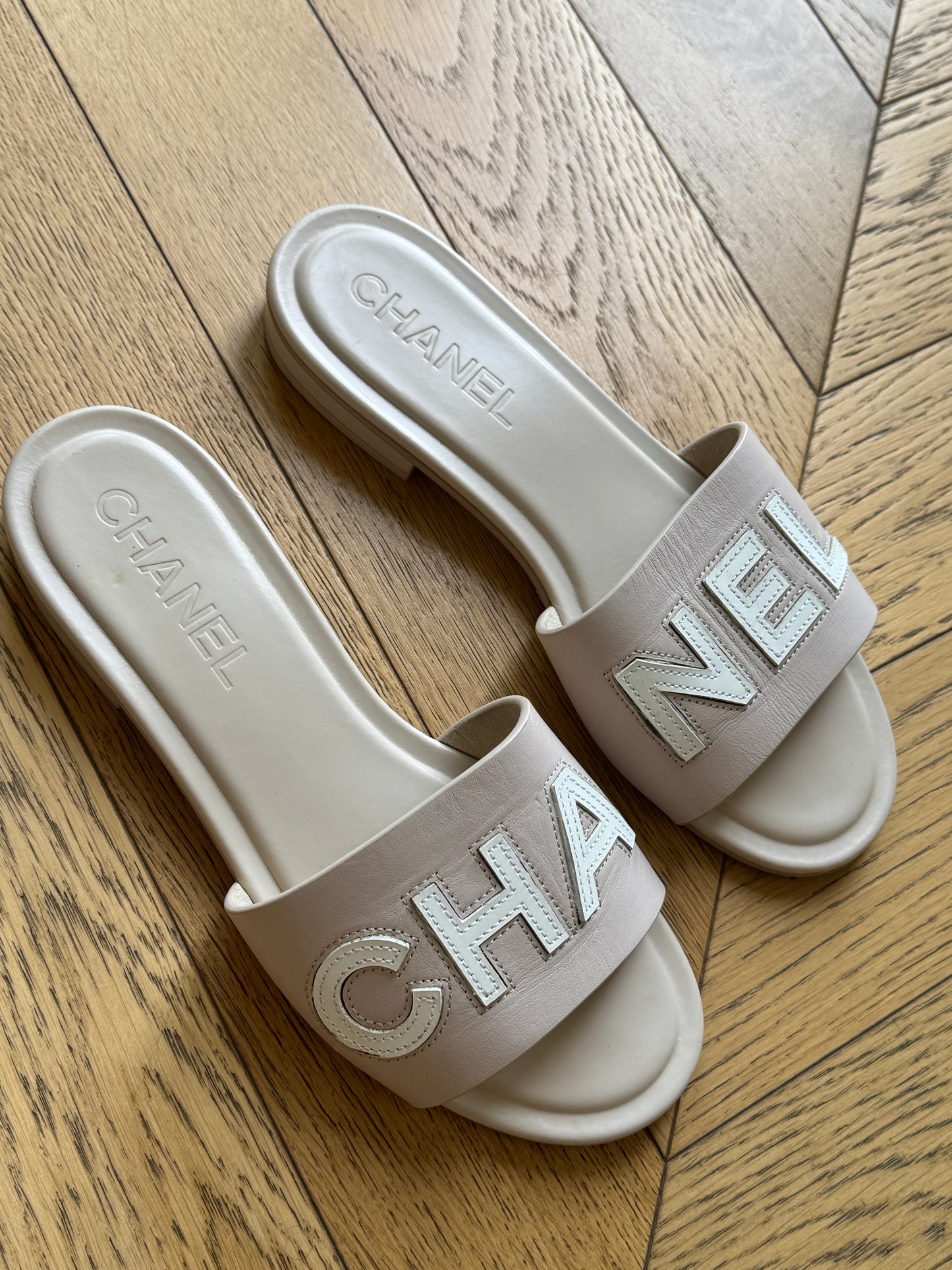 Chanel sandals, 38.5