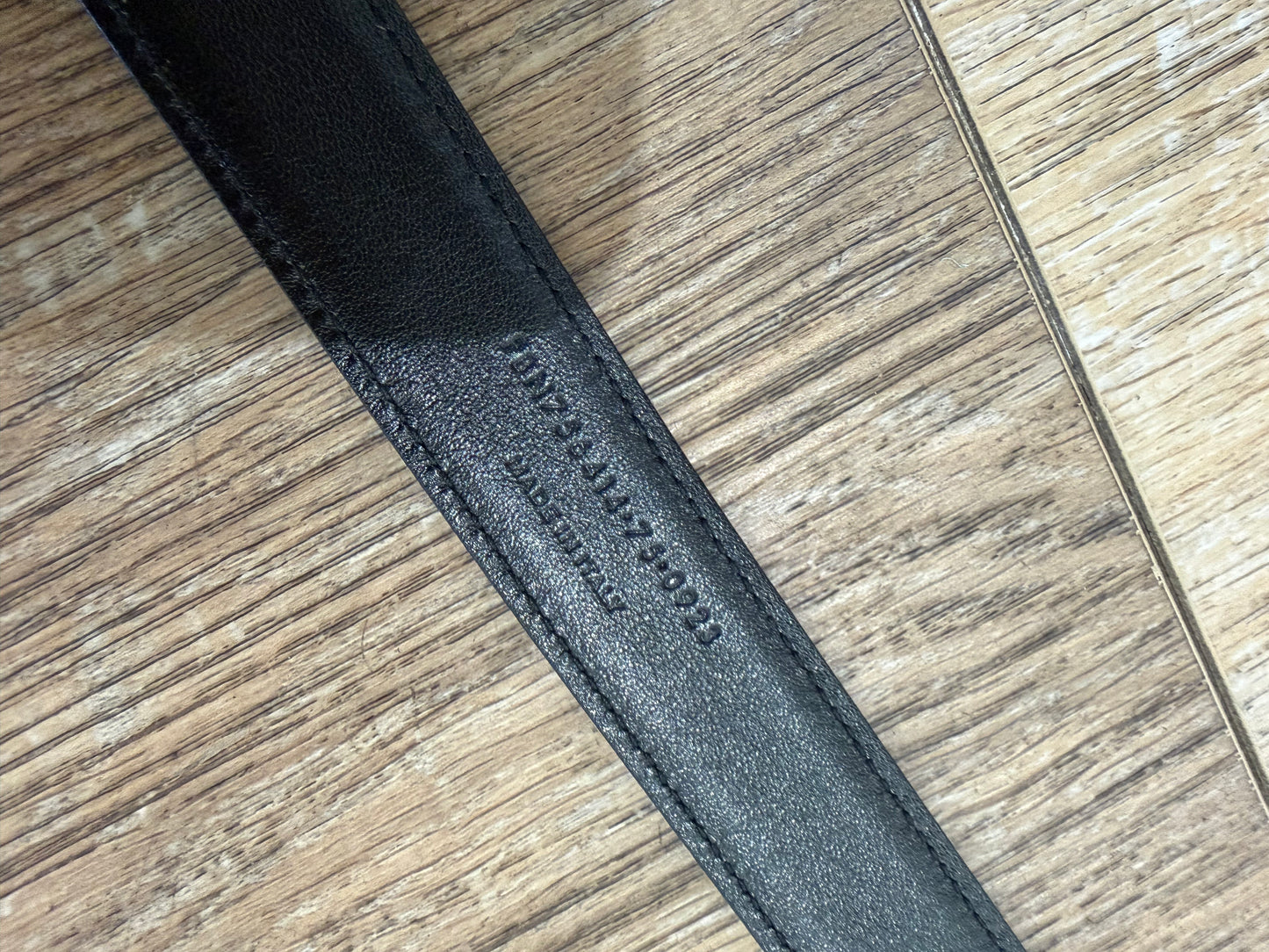 YSL belt, 75
