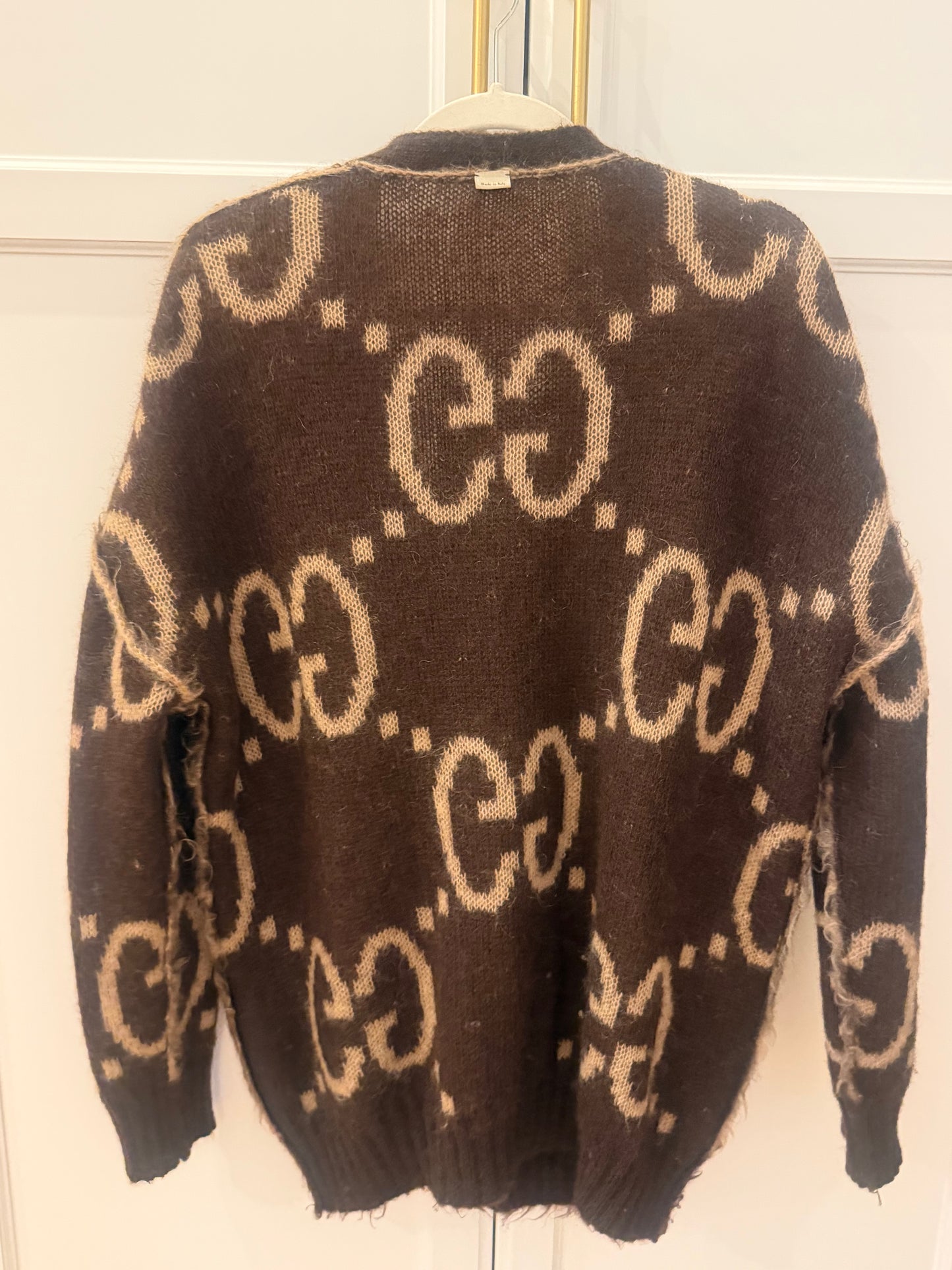 Gucci reversible cardigan, S