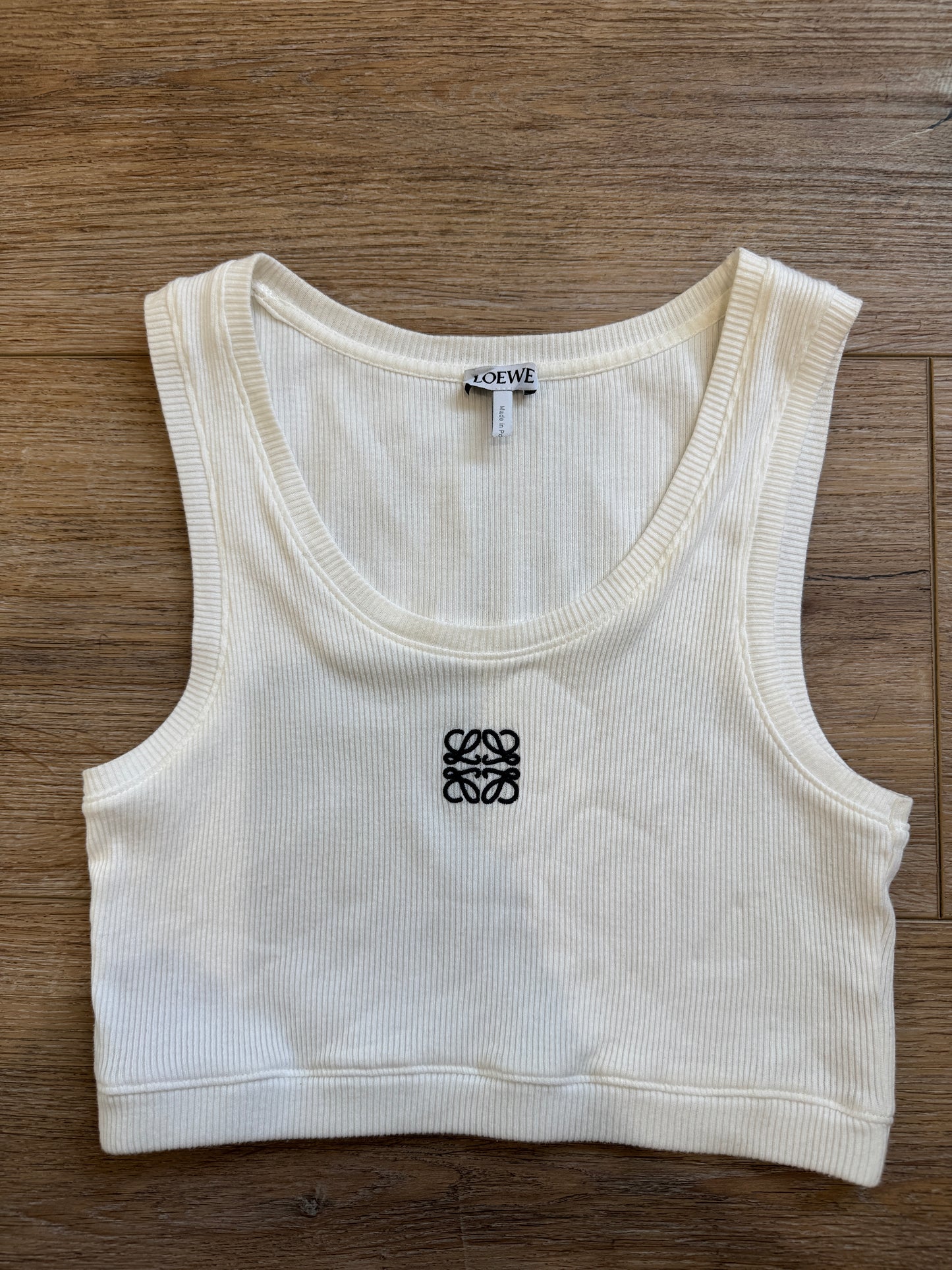 Loewe Crop anagram tank, S