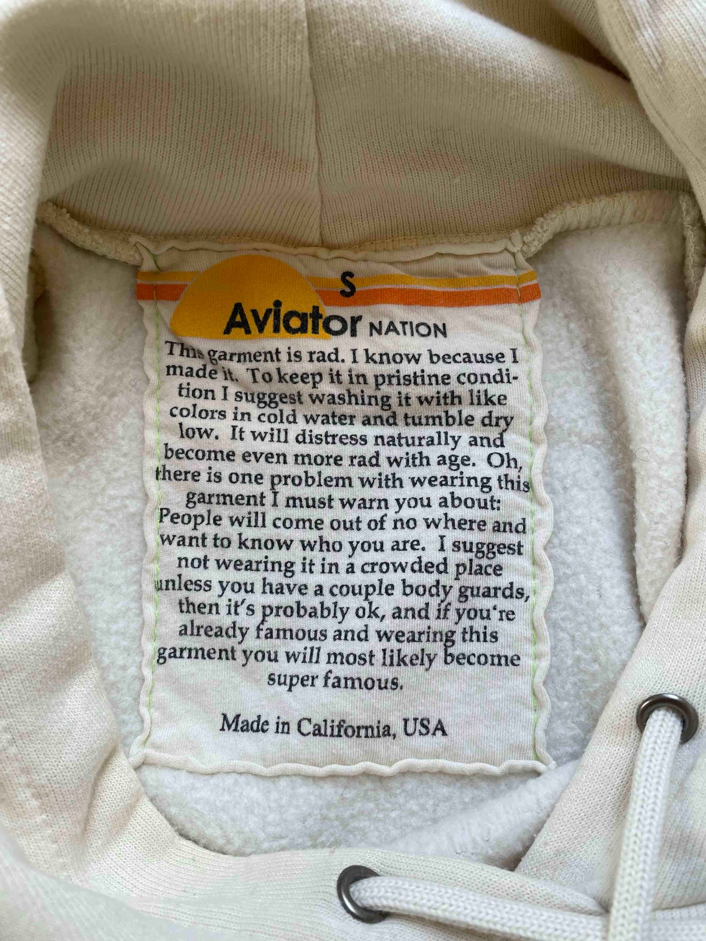 Aviator Nation Sweats Set Jogger & Hoodie, Small