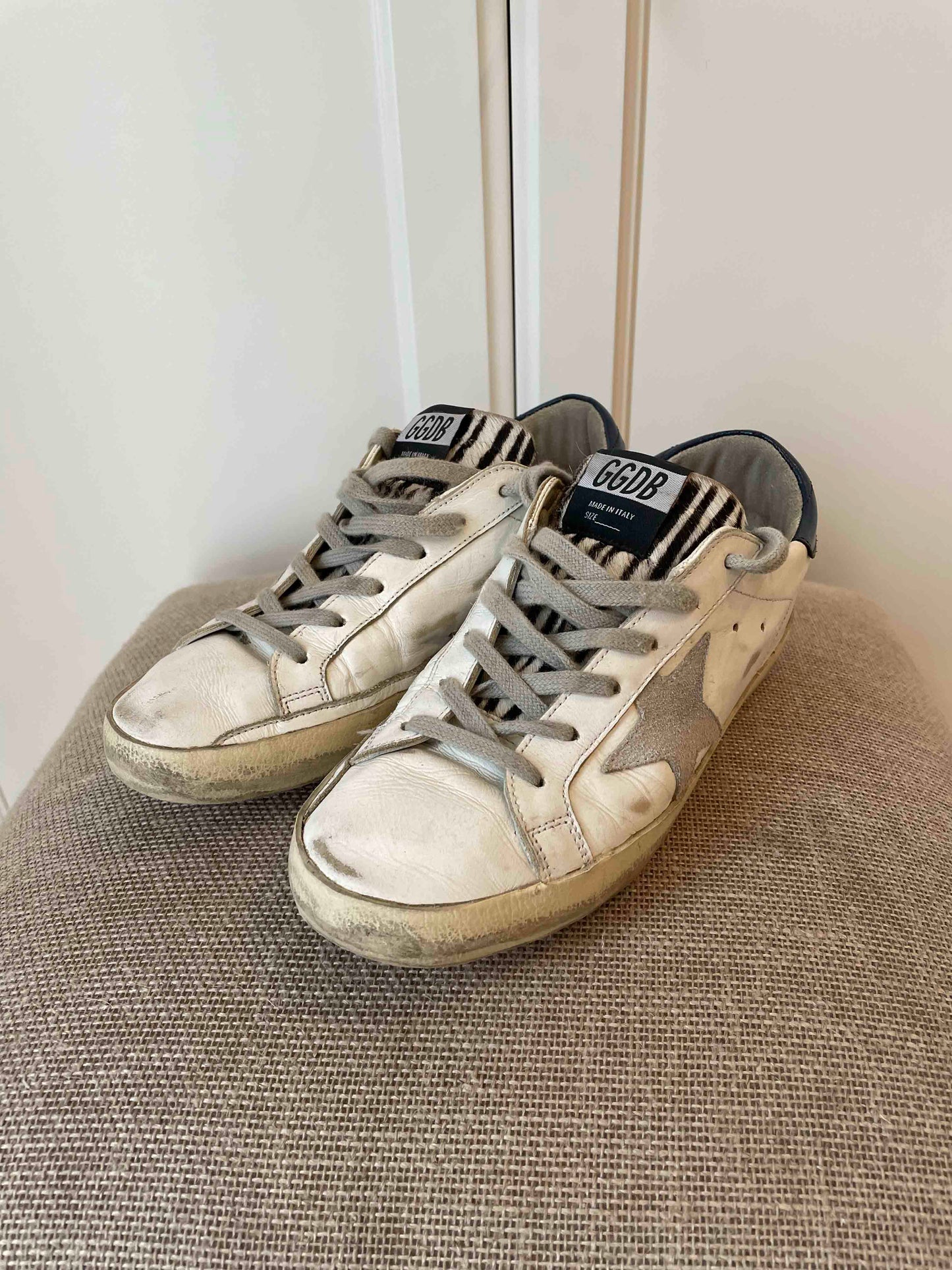 Golden Goose Zebra Detail Sneakers, 38