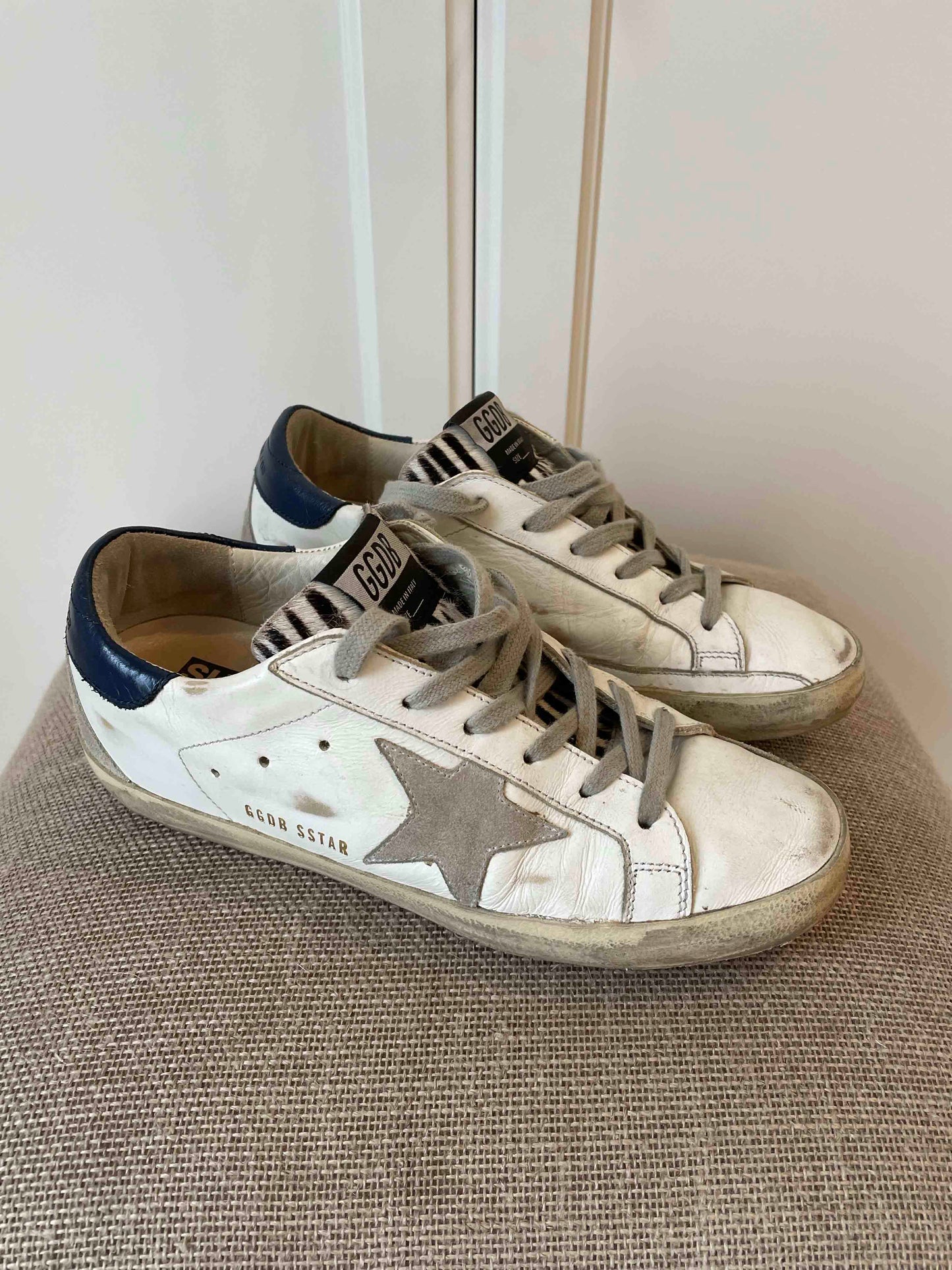 Golden Goose Zebra Detail Sneakers, 38