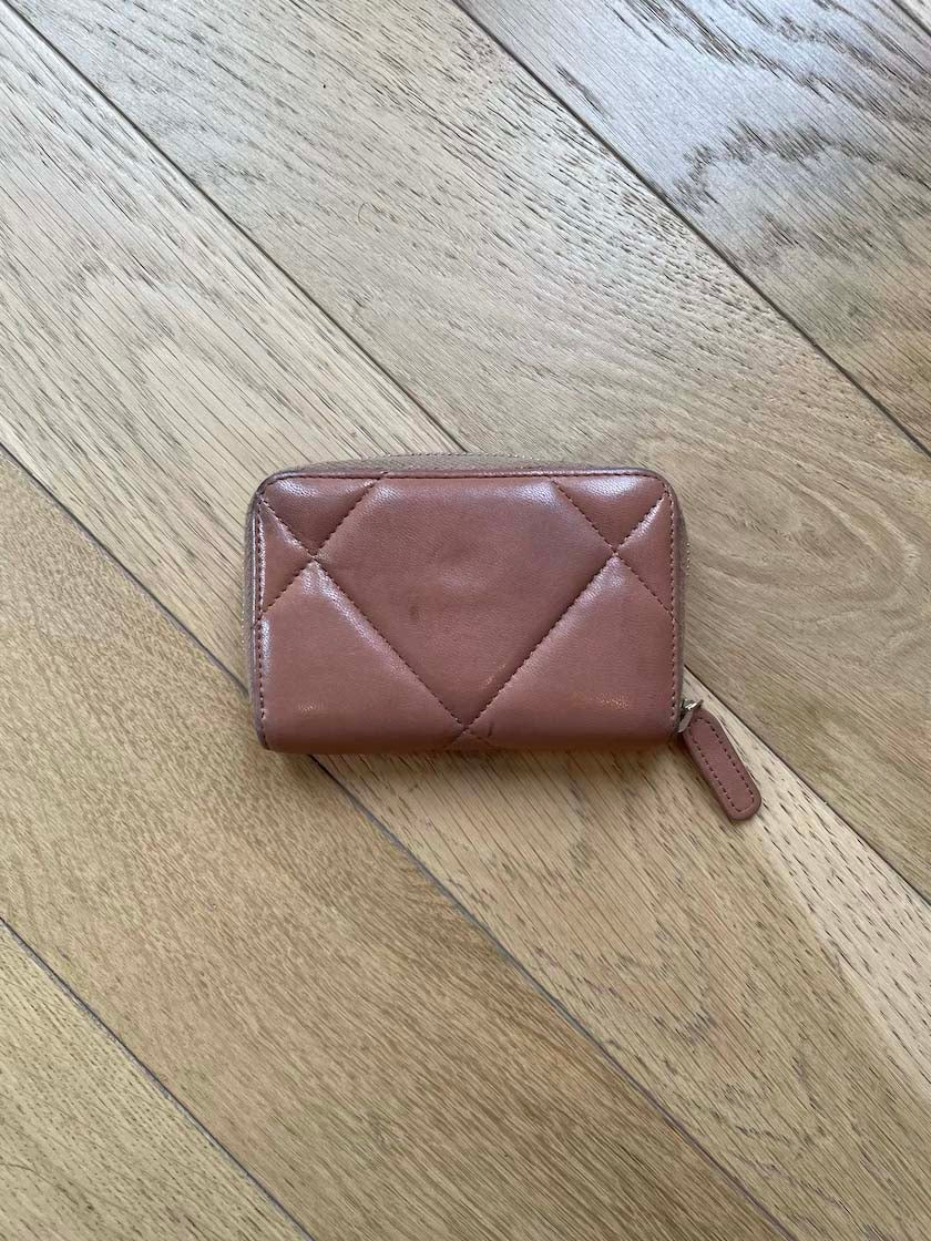 Chanel small zipper wallet