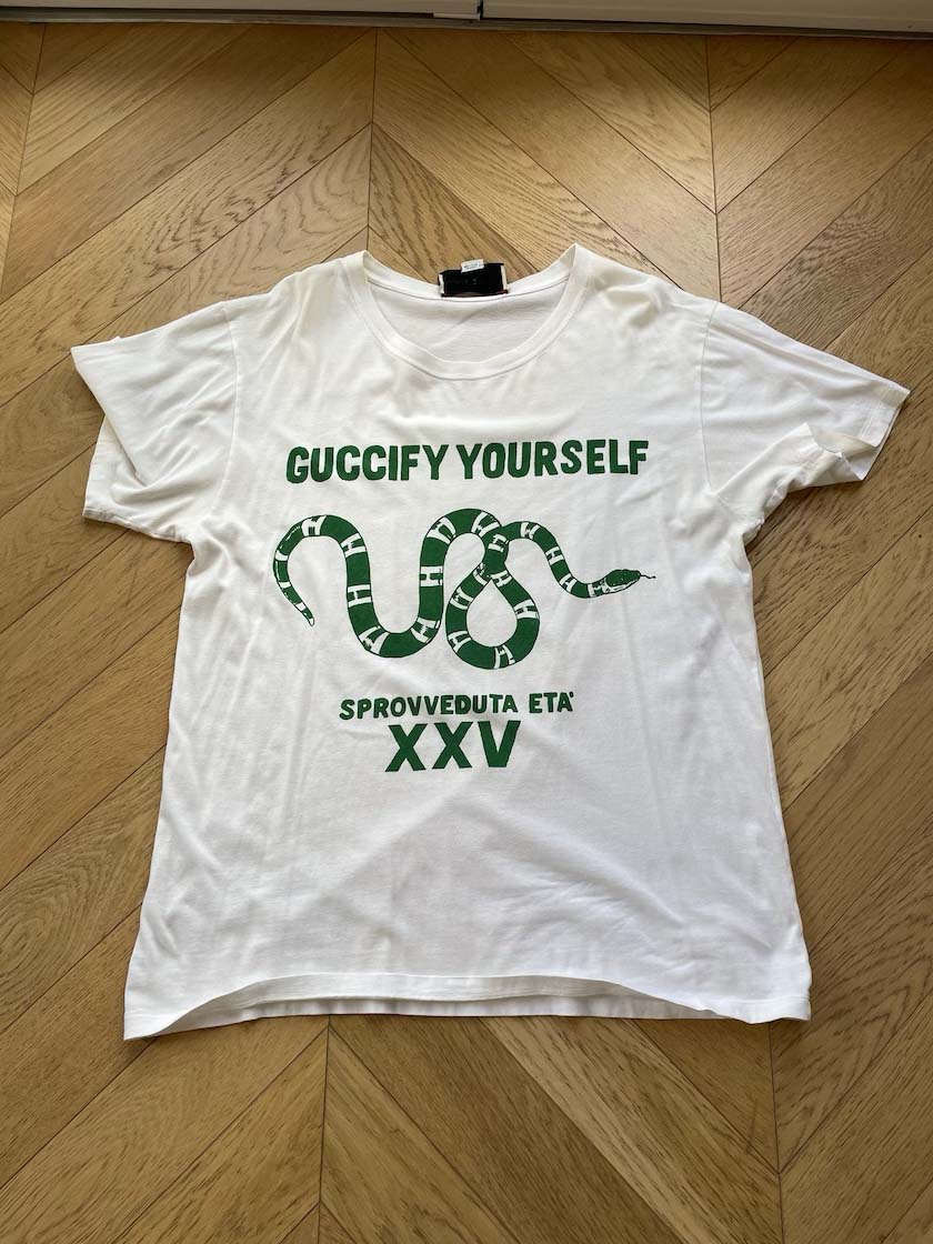 Gucci Snake men's Tee, XL