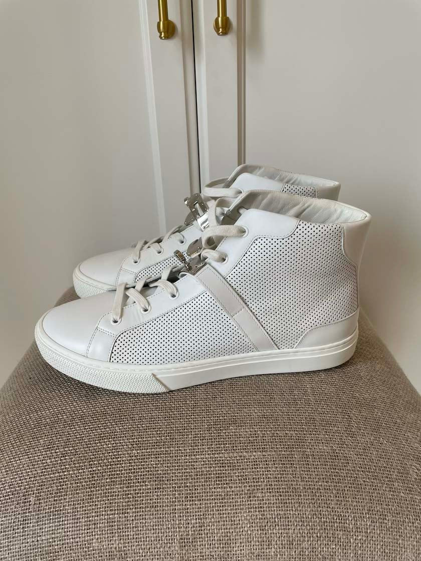 Hermes Men's High Top Sneakers, 43