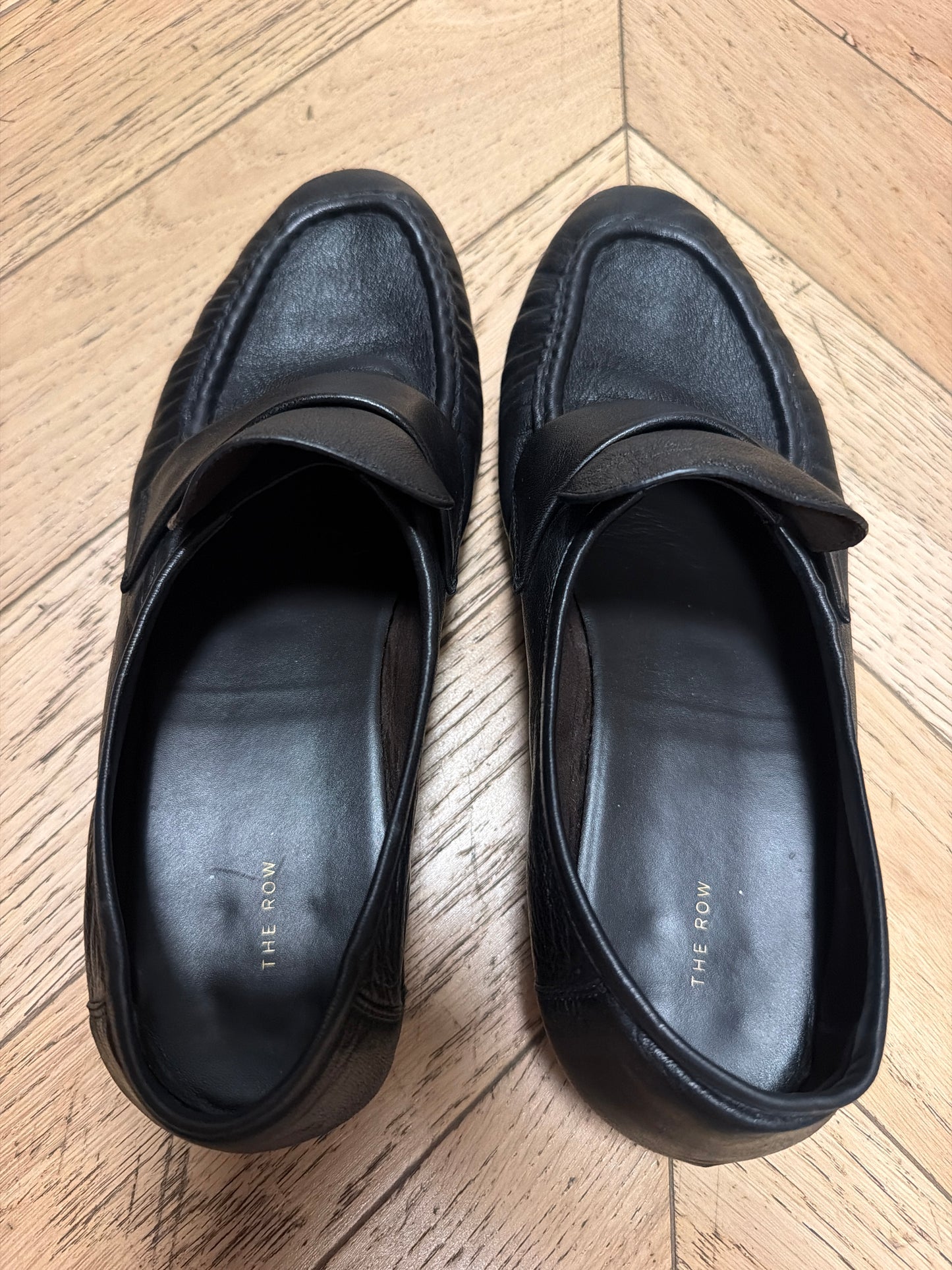 The row soft loafer, 38