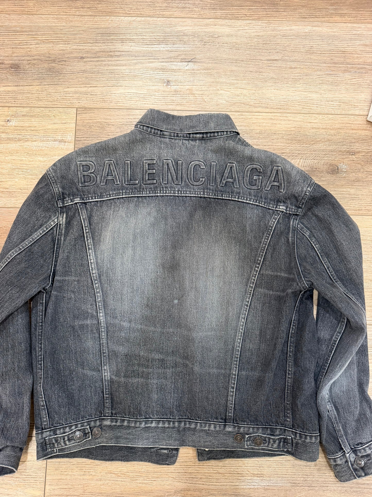 Balenciaga denim jacket, 34
