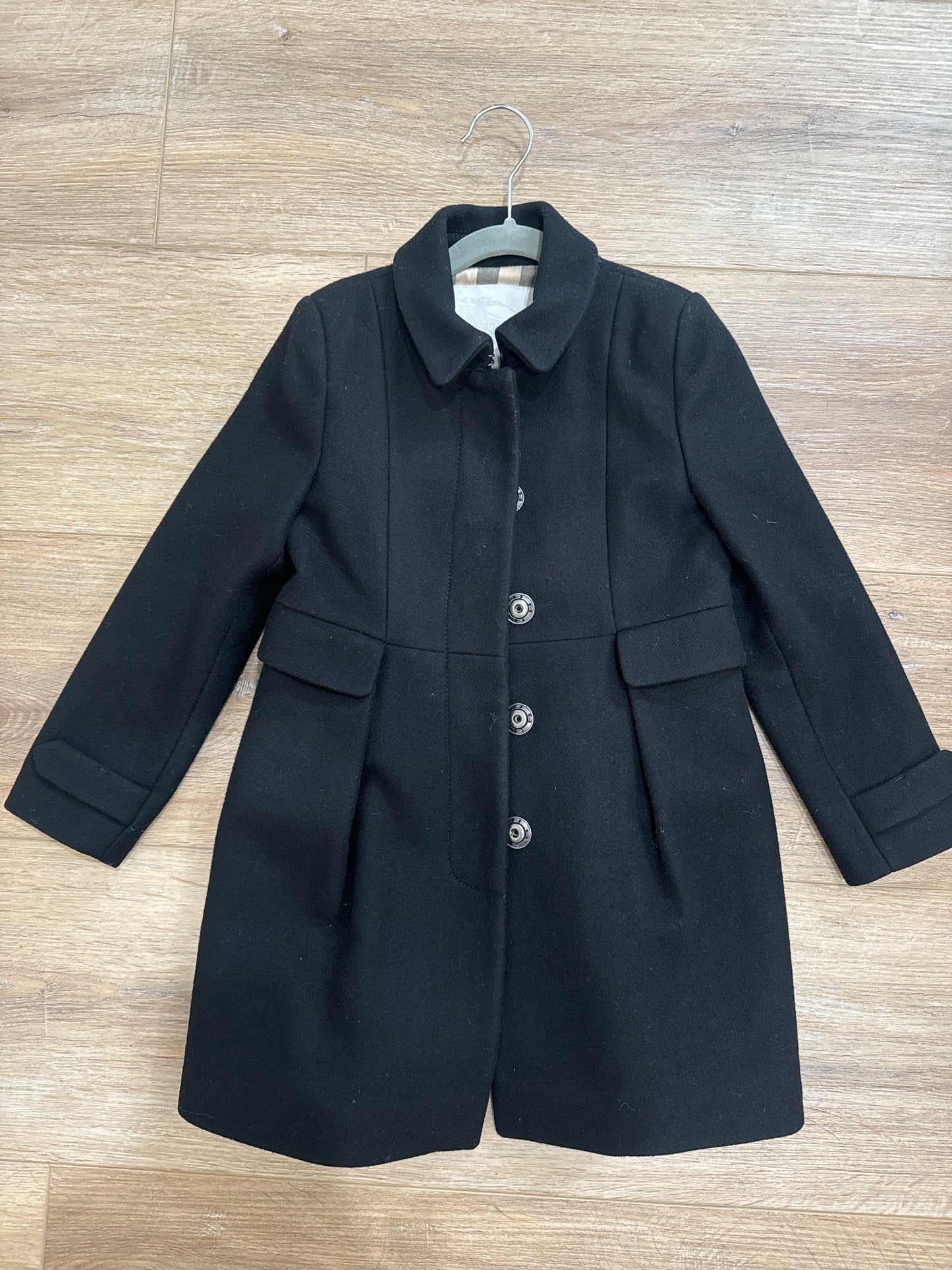 Kids Burberry Wool Coat size 6