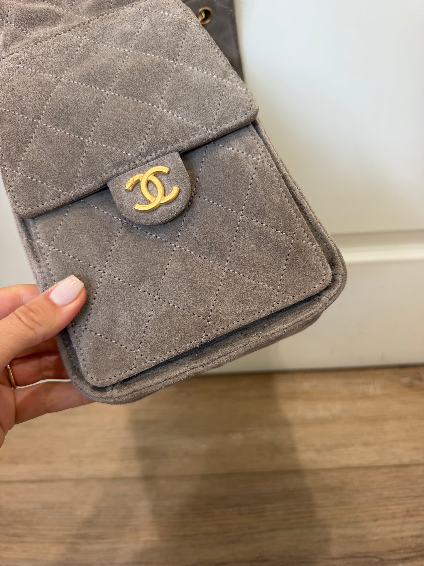 Chanel 25 large griege￼