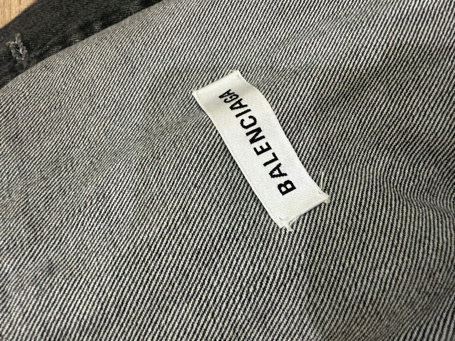 Balenciaga denim jacket, 34