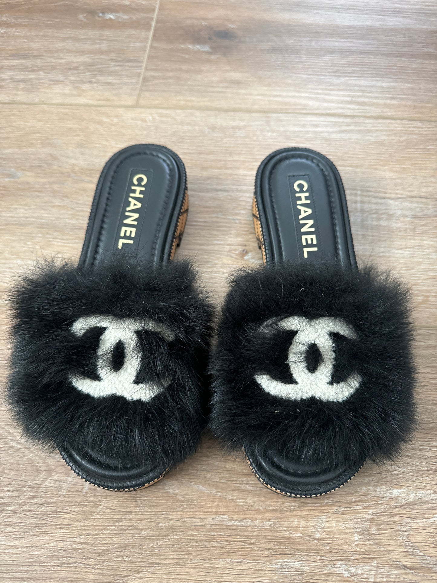 Chanel sandals, 38.5