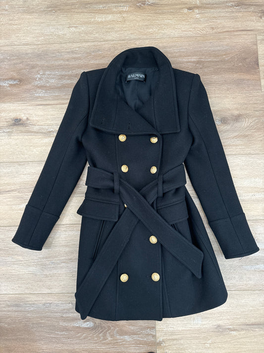 Balmain Wool coat, 36