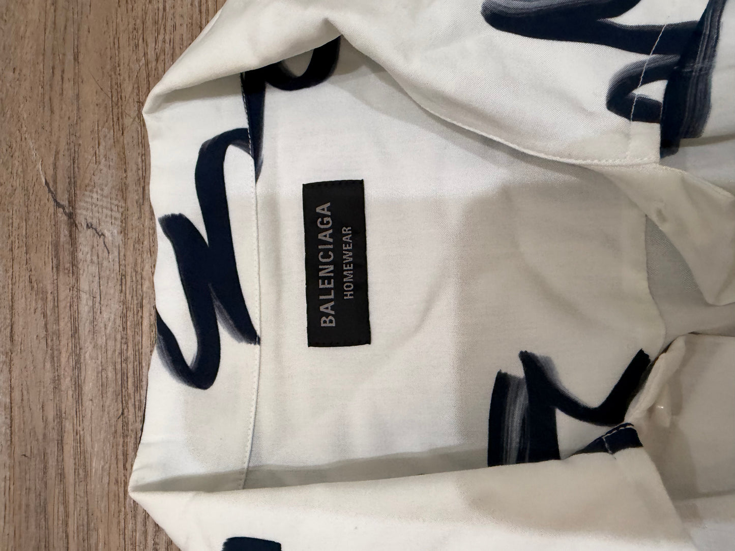 Balenciaga button down, 34