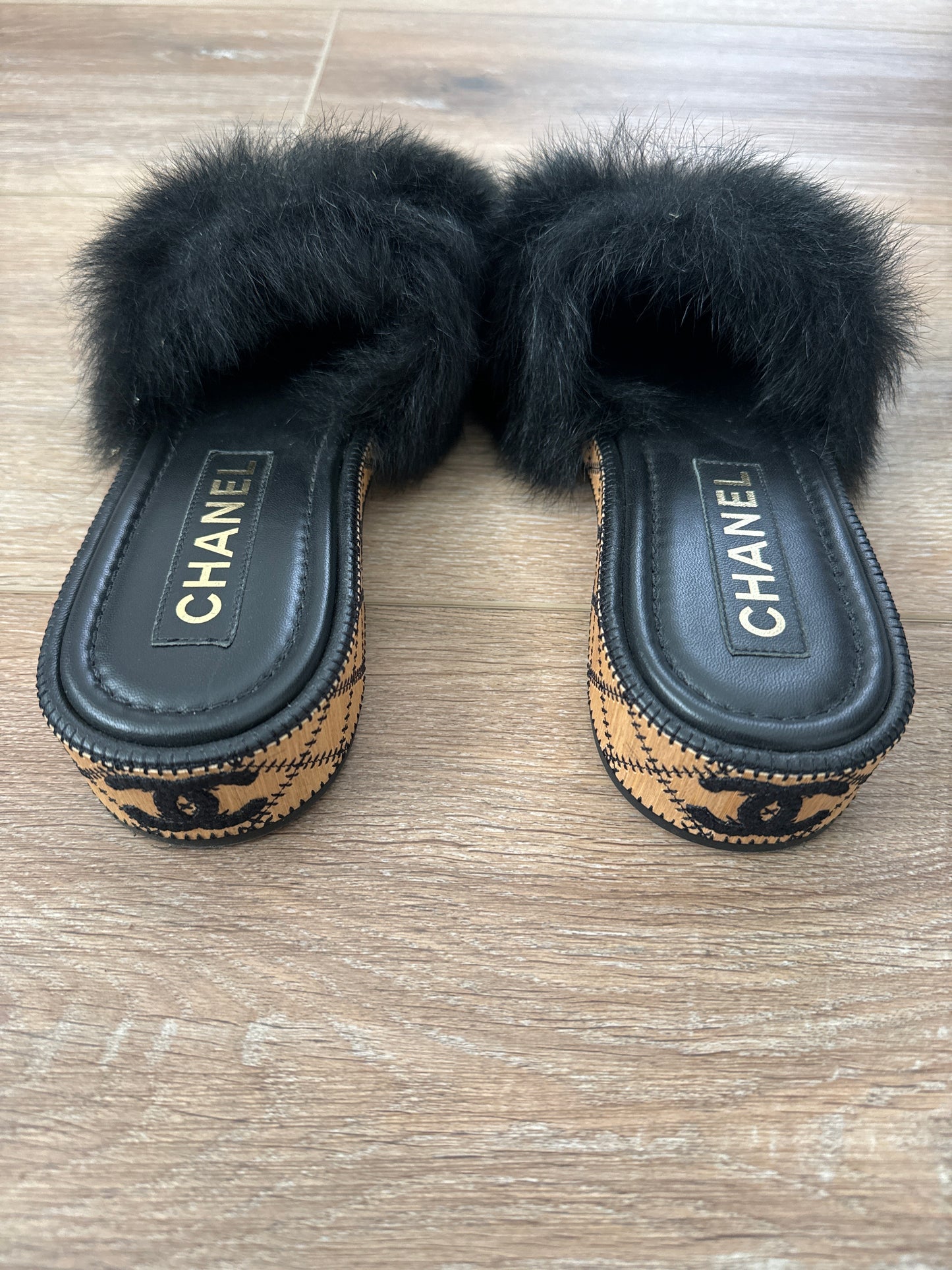 Chanel sandals, 38.5