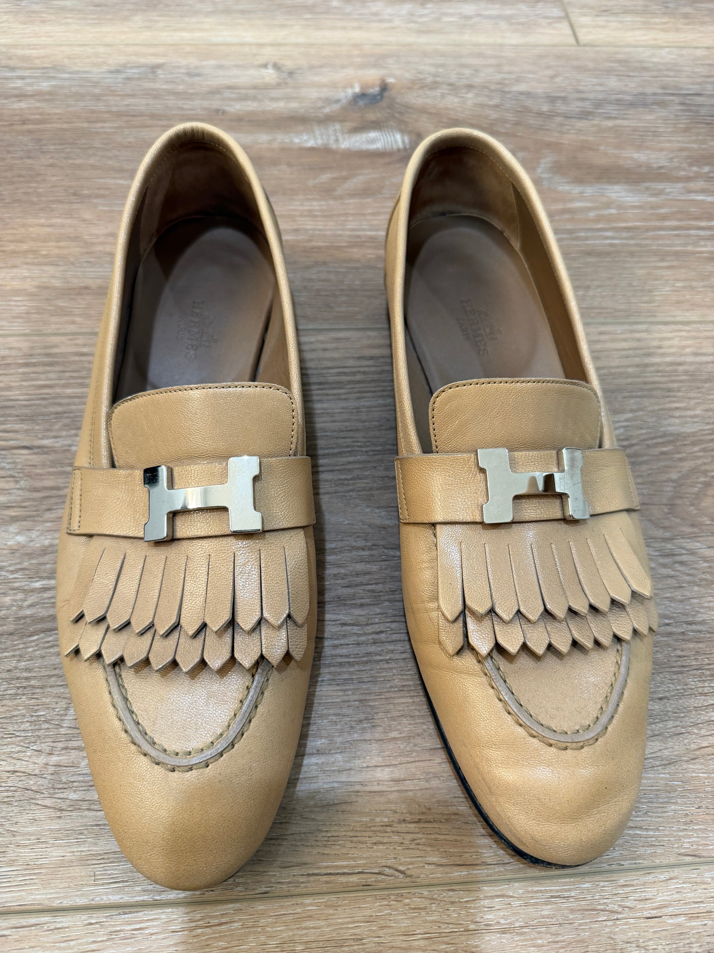 Hermes Loafers, 39