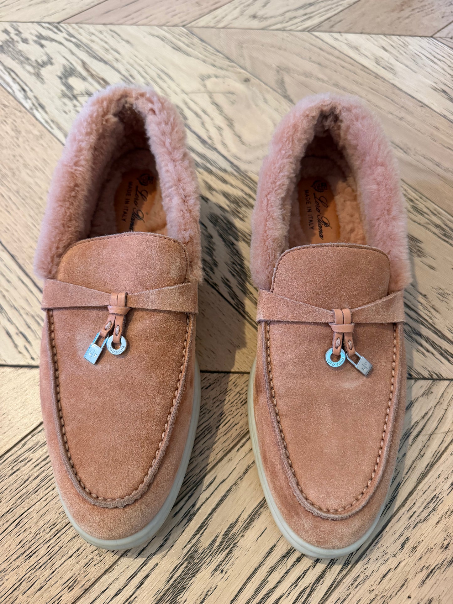 Loro Piana mink loafer, 38