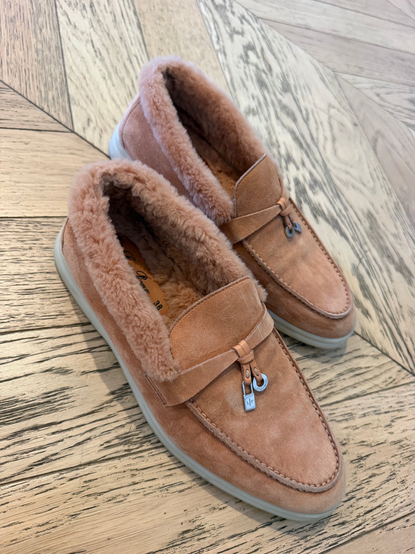 Loro Piana mink loafer, 38