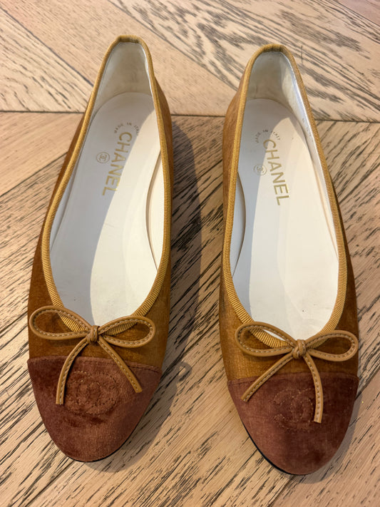 Chanel ballet flats, 39