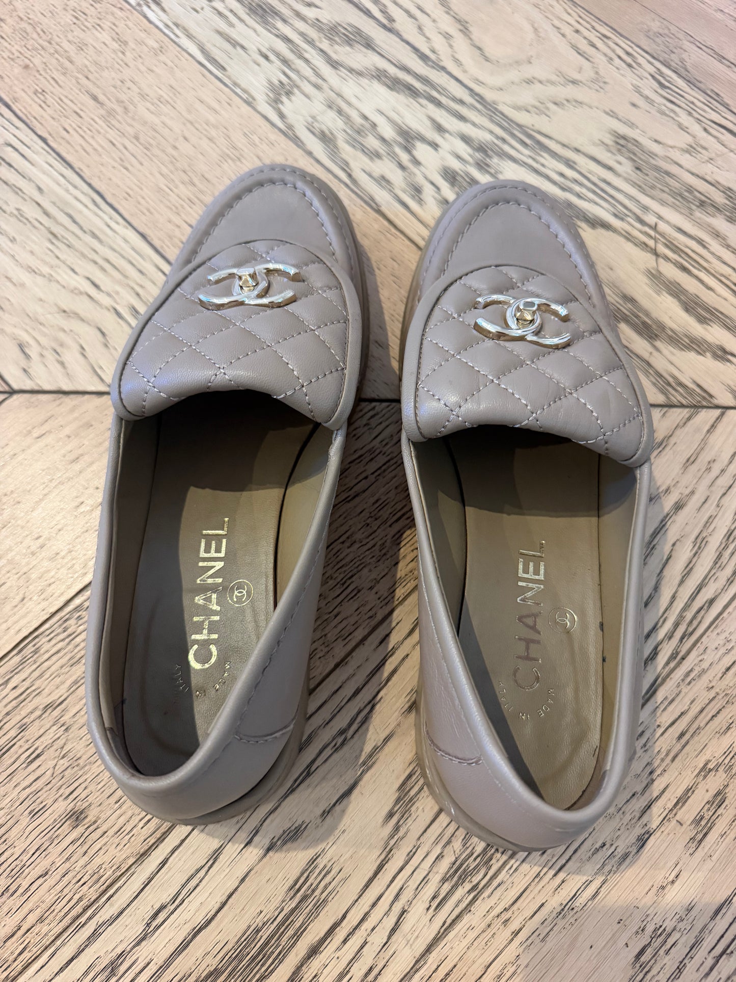 Chanel Loafers, 38.5