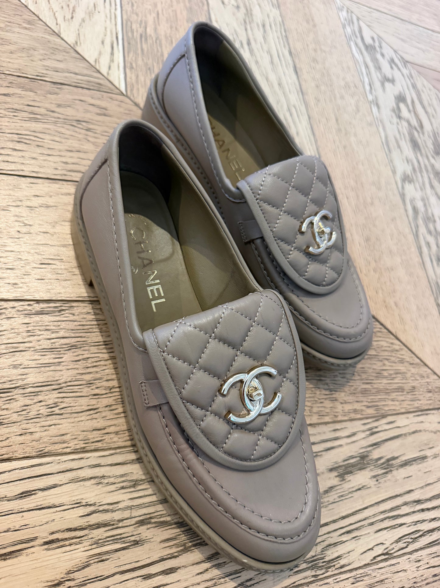 Chanel Loafers, 38.5