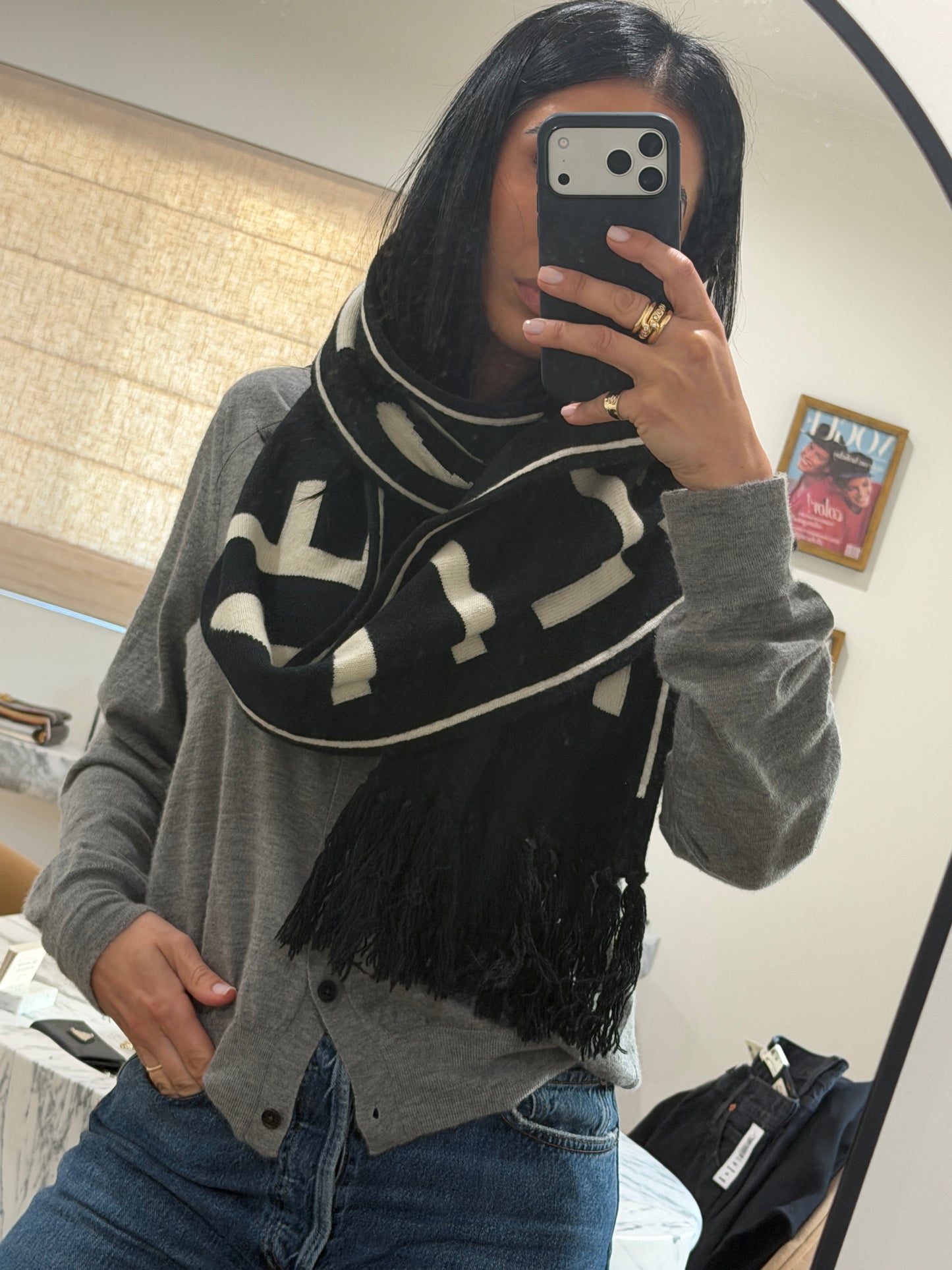 Celine Long Scarf