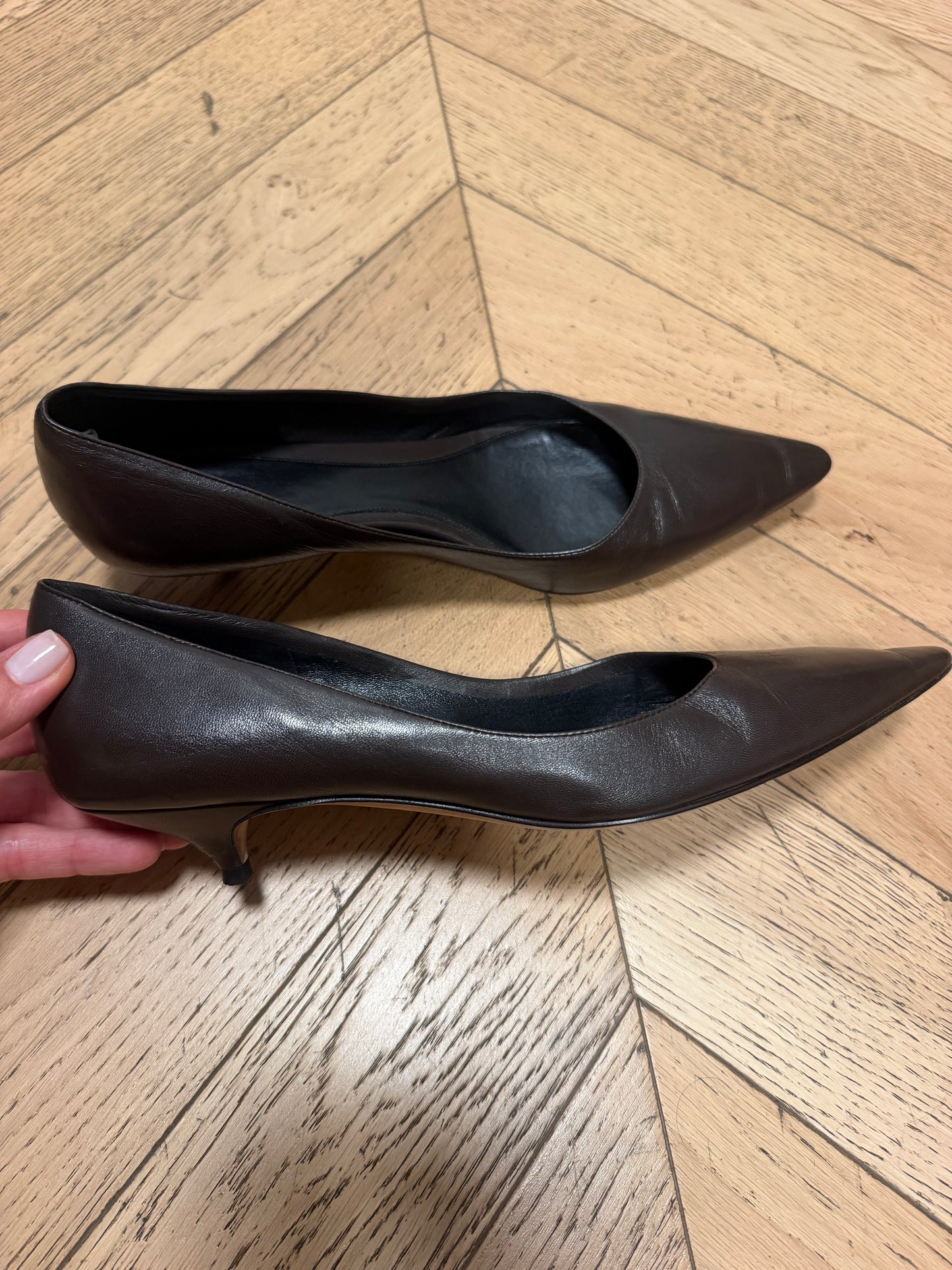 The Row Liisa Pump, 38.5 dark brown