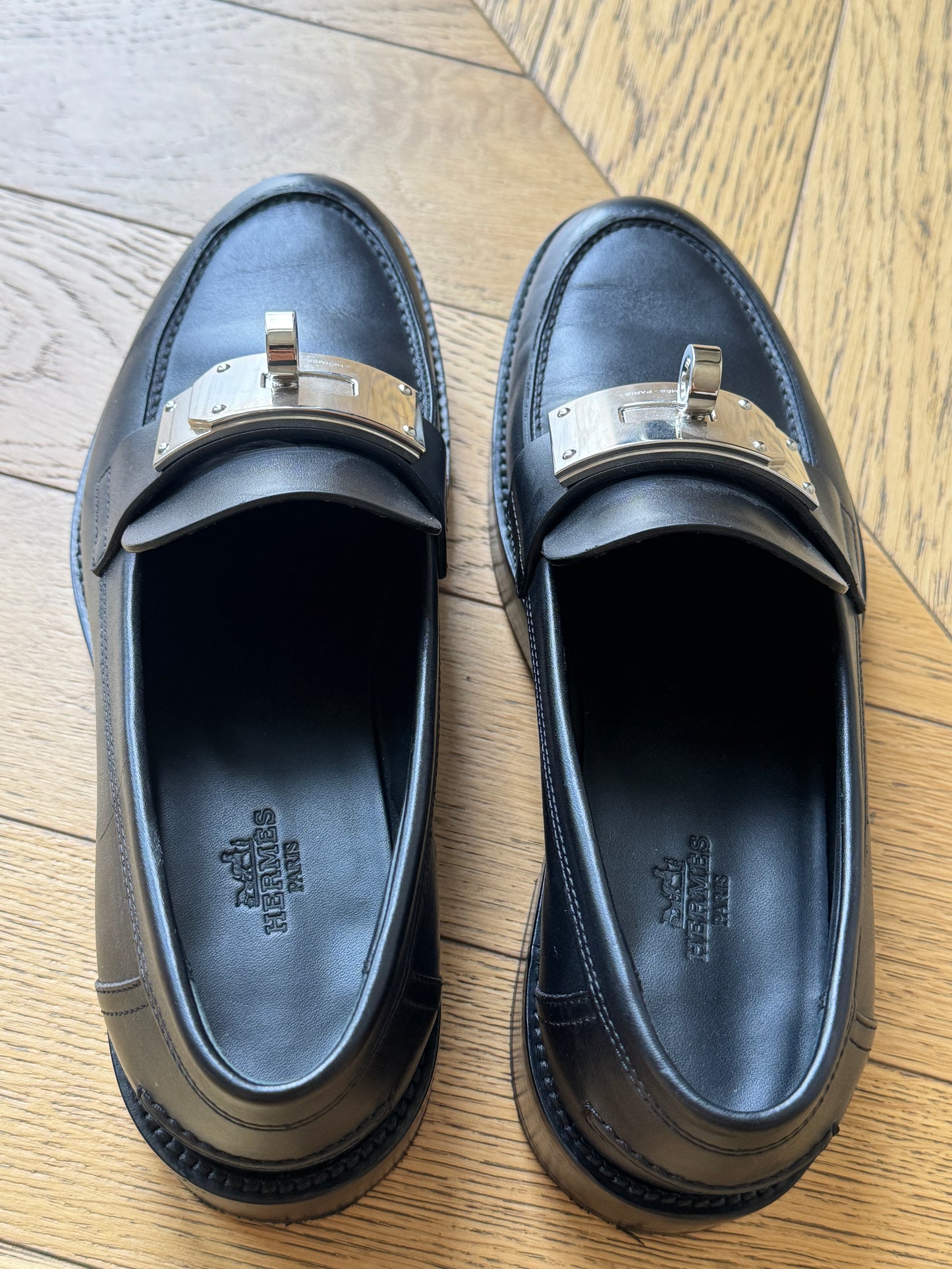 Hermès loafers, 38