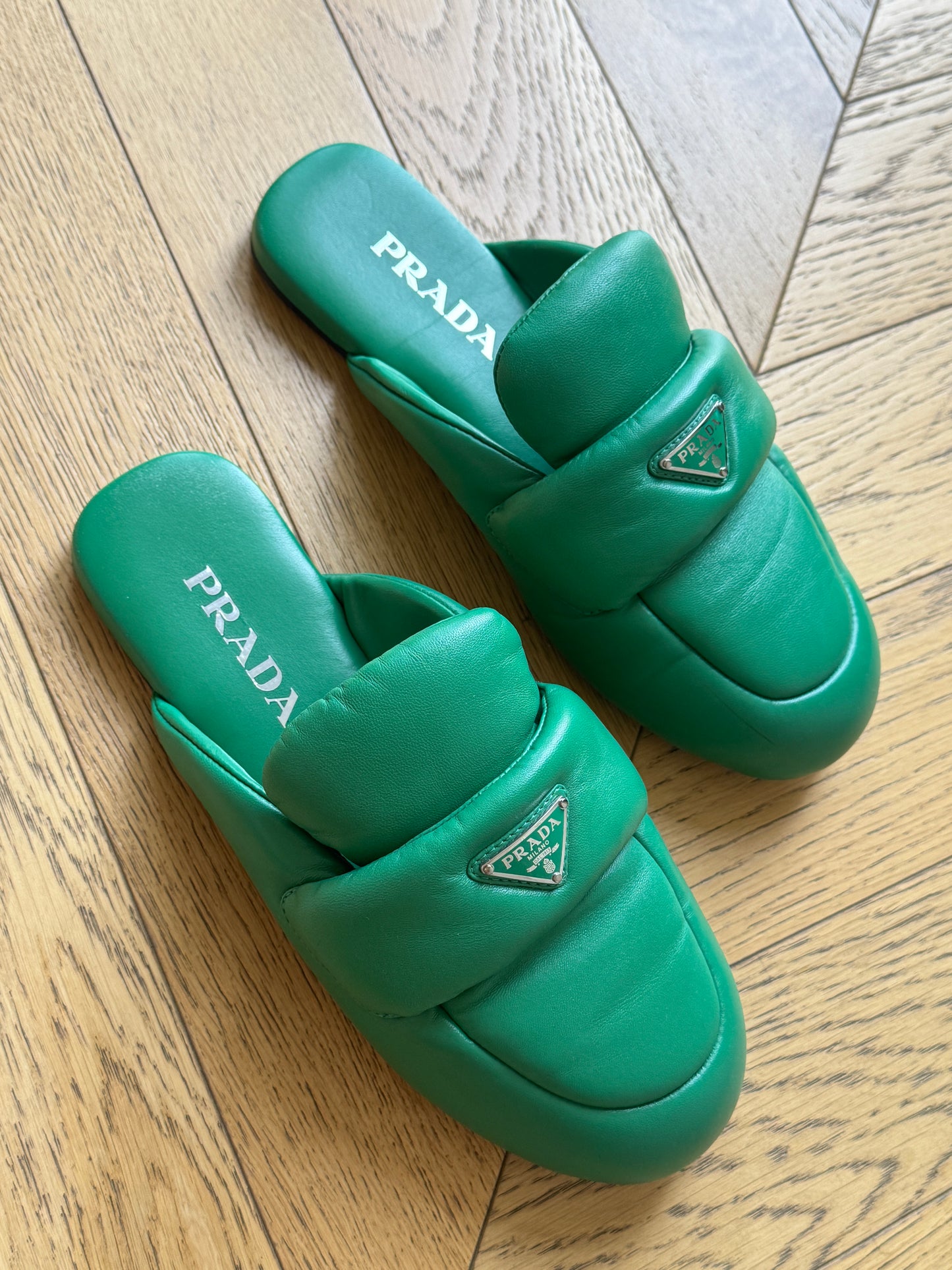 Prada loafers, 38.5
