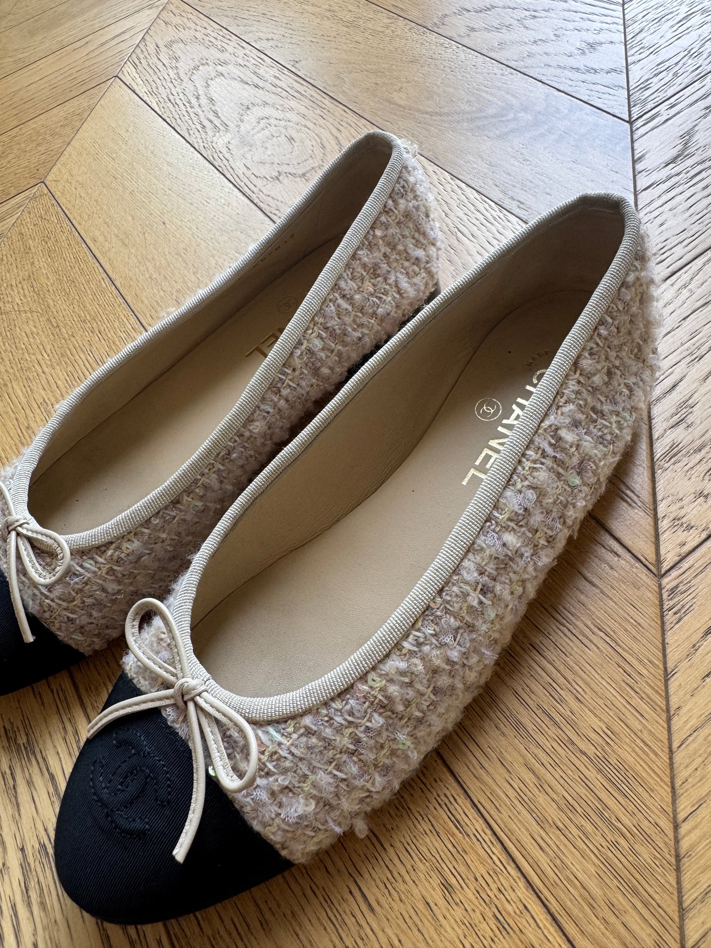 Chanel Tweed Ballet, 39.5￼