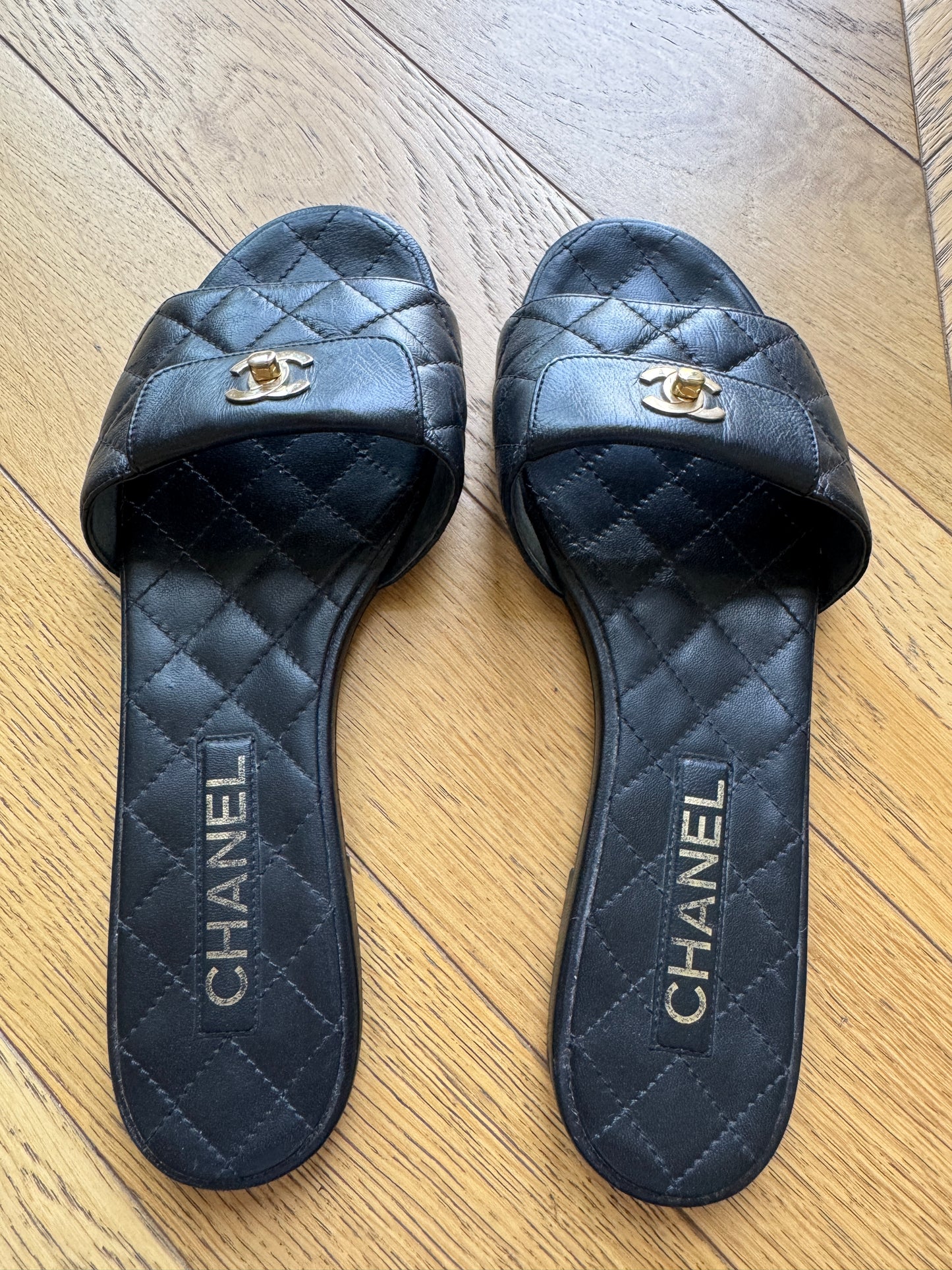 Chanel sandals, 39