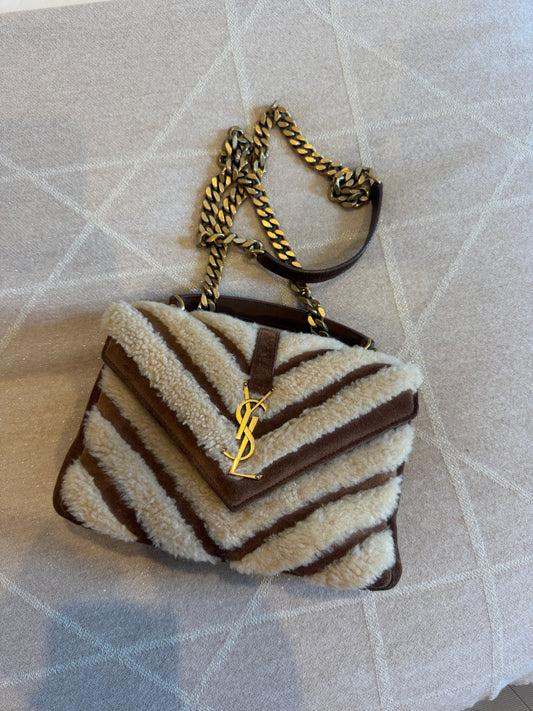 Saint Laurent Shearling Medium