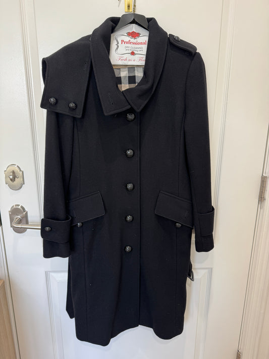 Burberry wool coat, 4