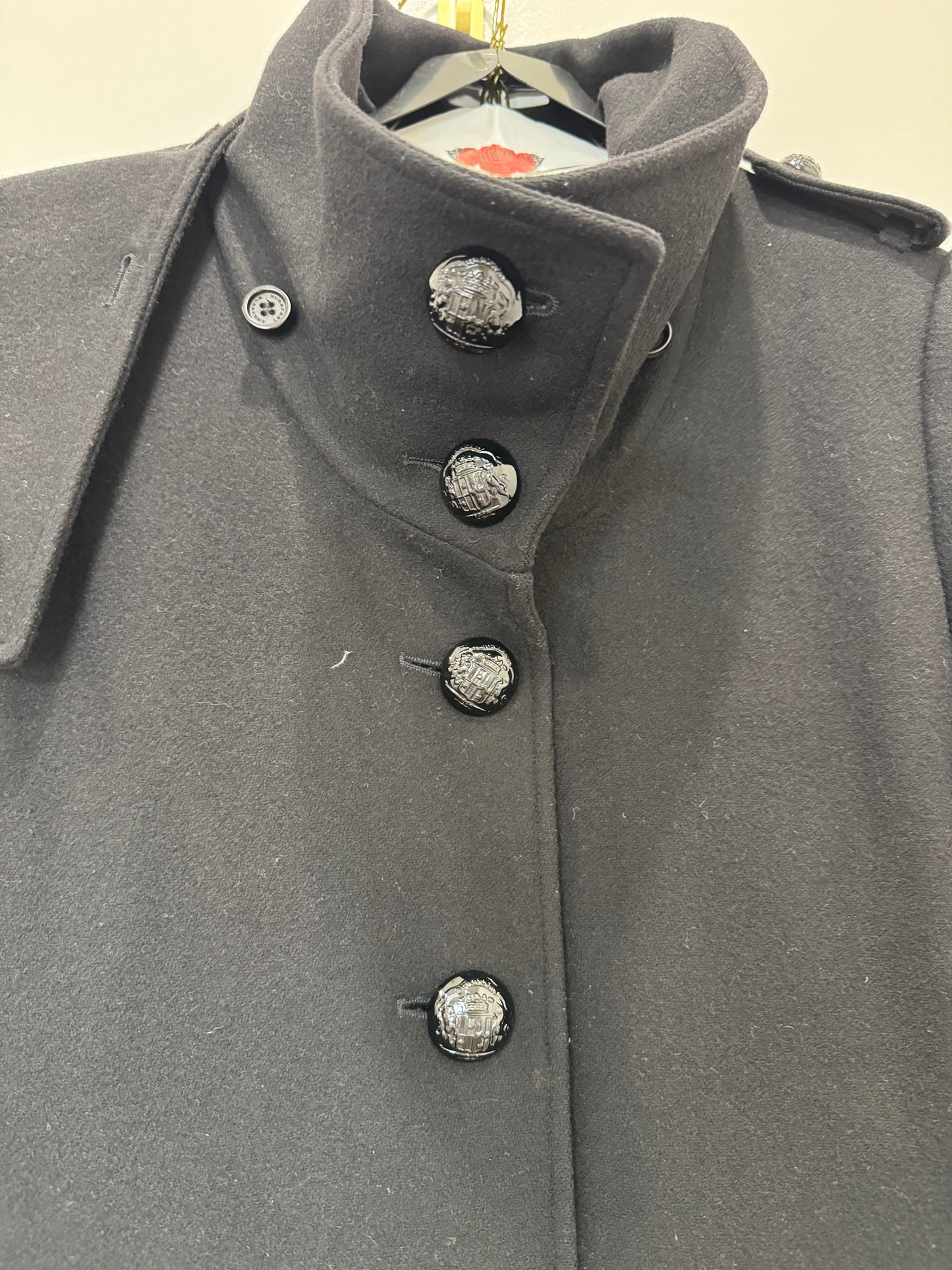 Burberry wool coat, 4