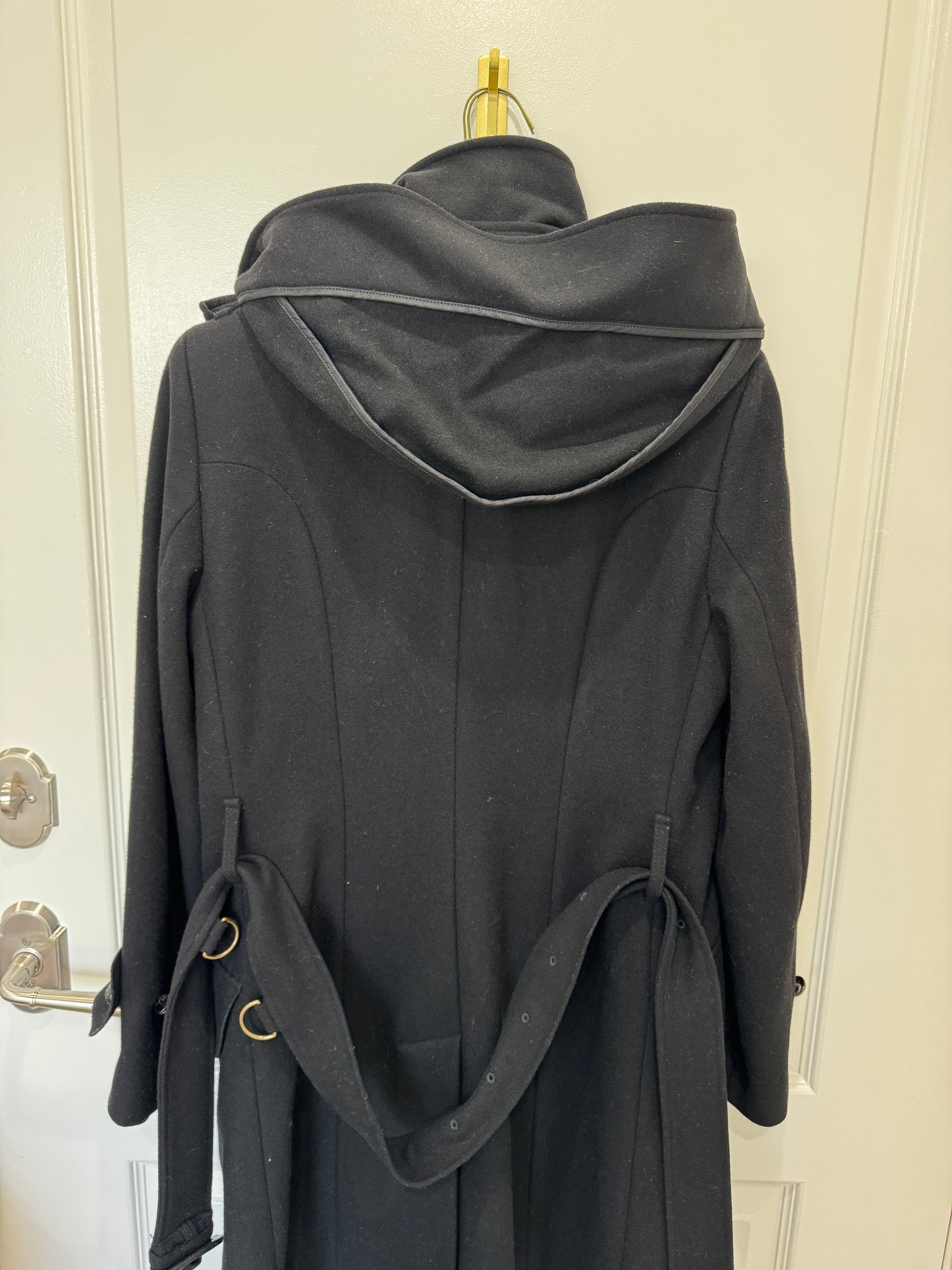 Burberry wool coat, 4