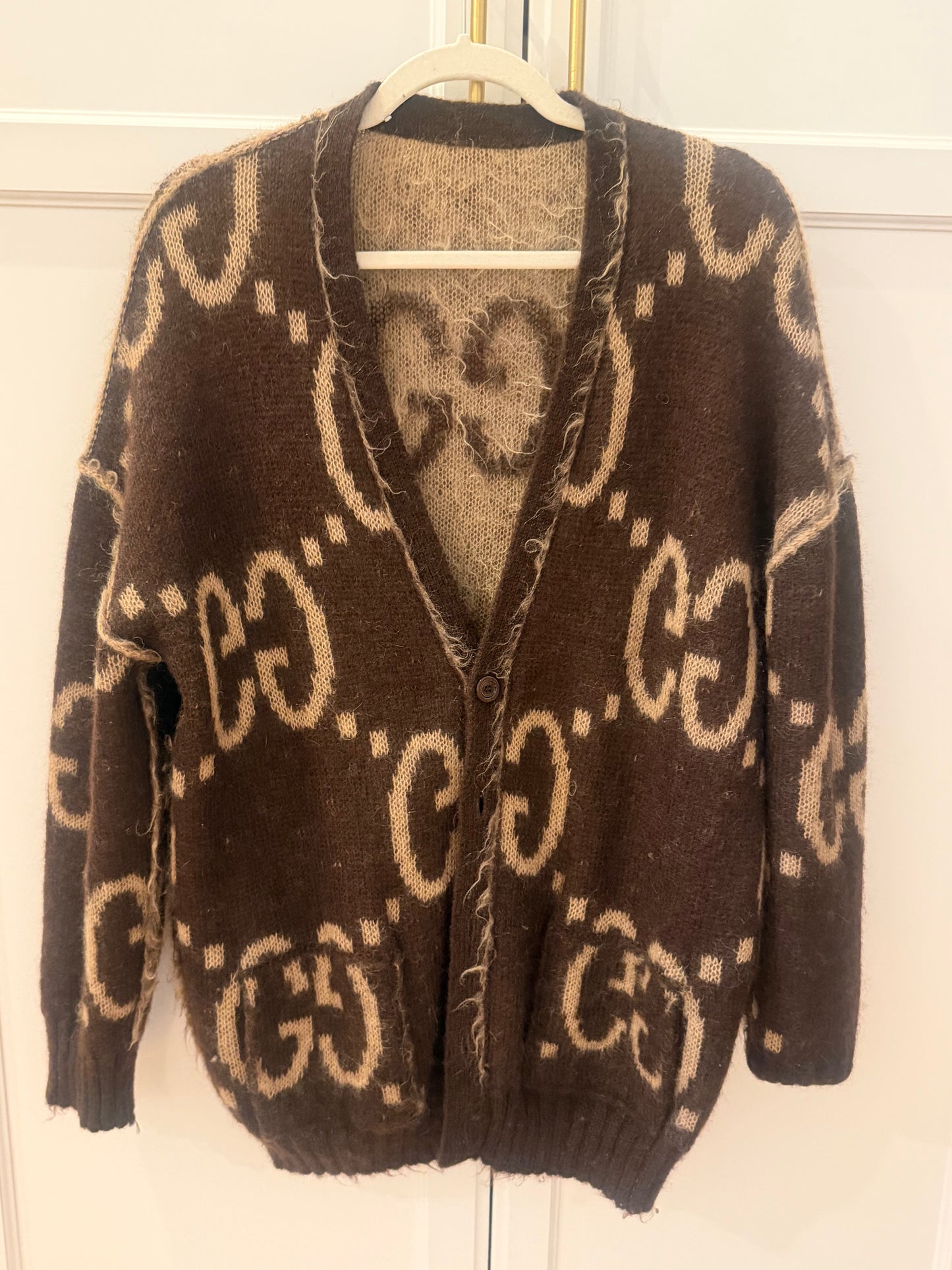 Gucci reversible cardigan, S