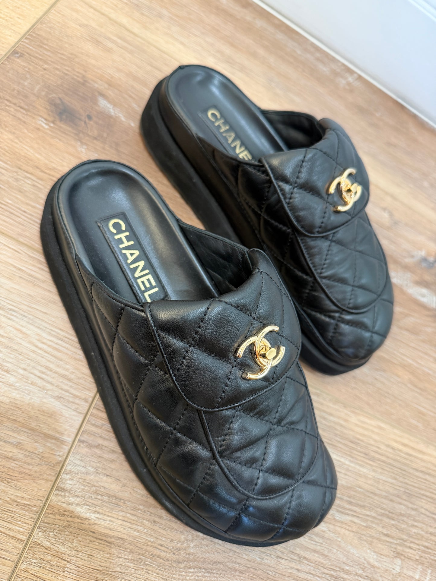 Chanel Mules, 38.5