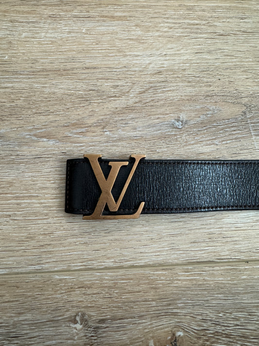 Men’s Louis Vuitton, leather belt 100