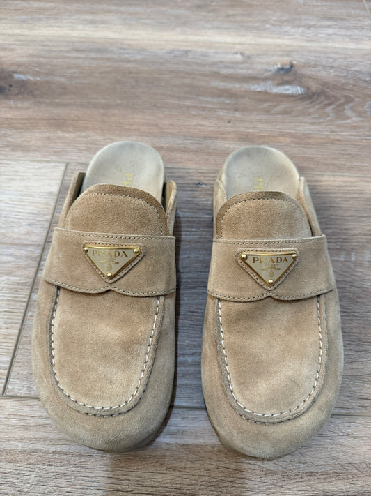 Prada Mules, 38