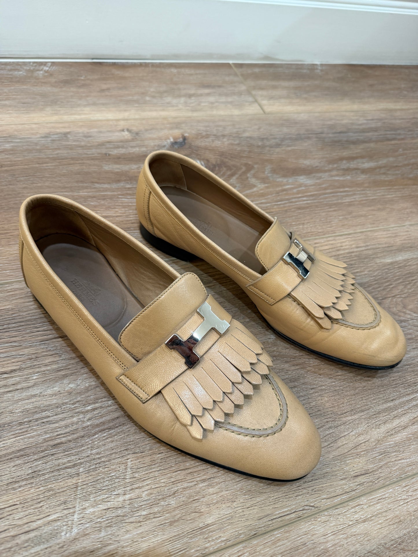 Hermes Loafers, 39