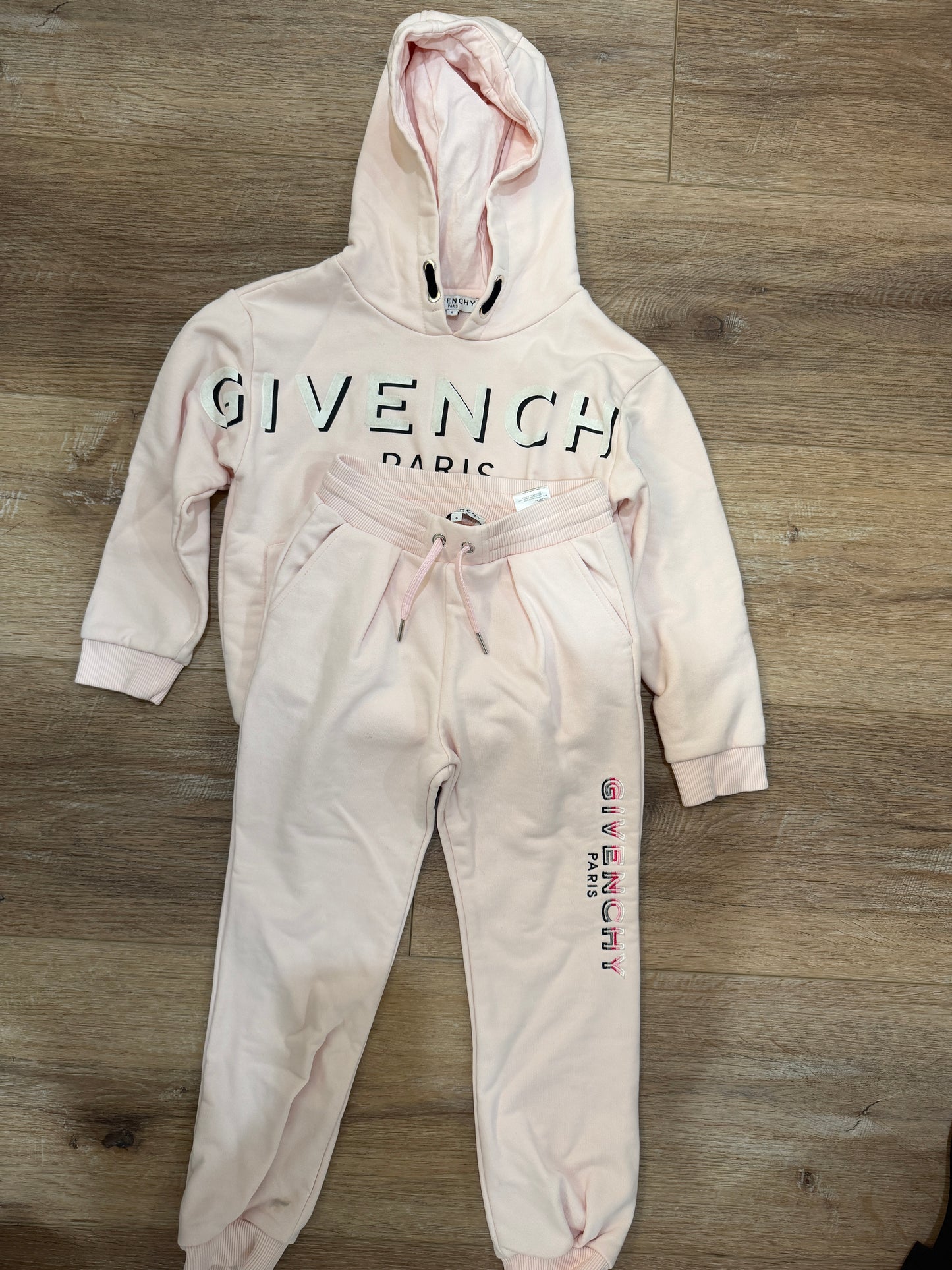 Girls Givenchy Jogger Set, 6