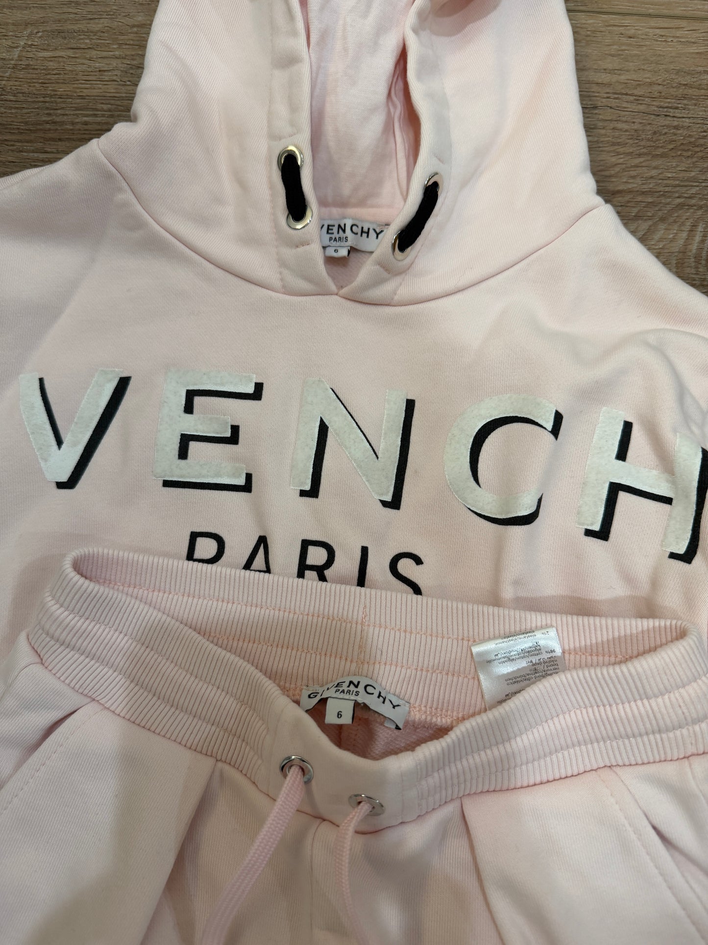 Girls Givenchy Jogger Set, 6
